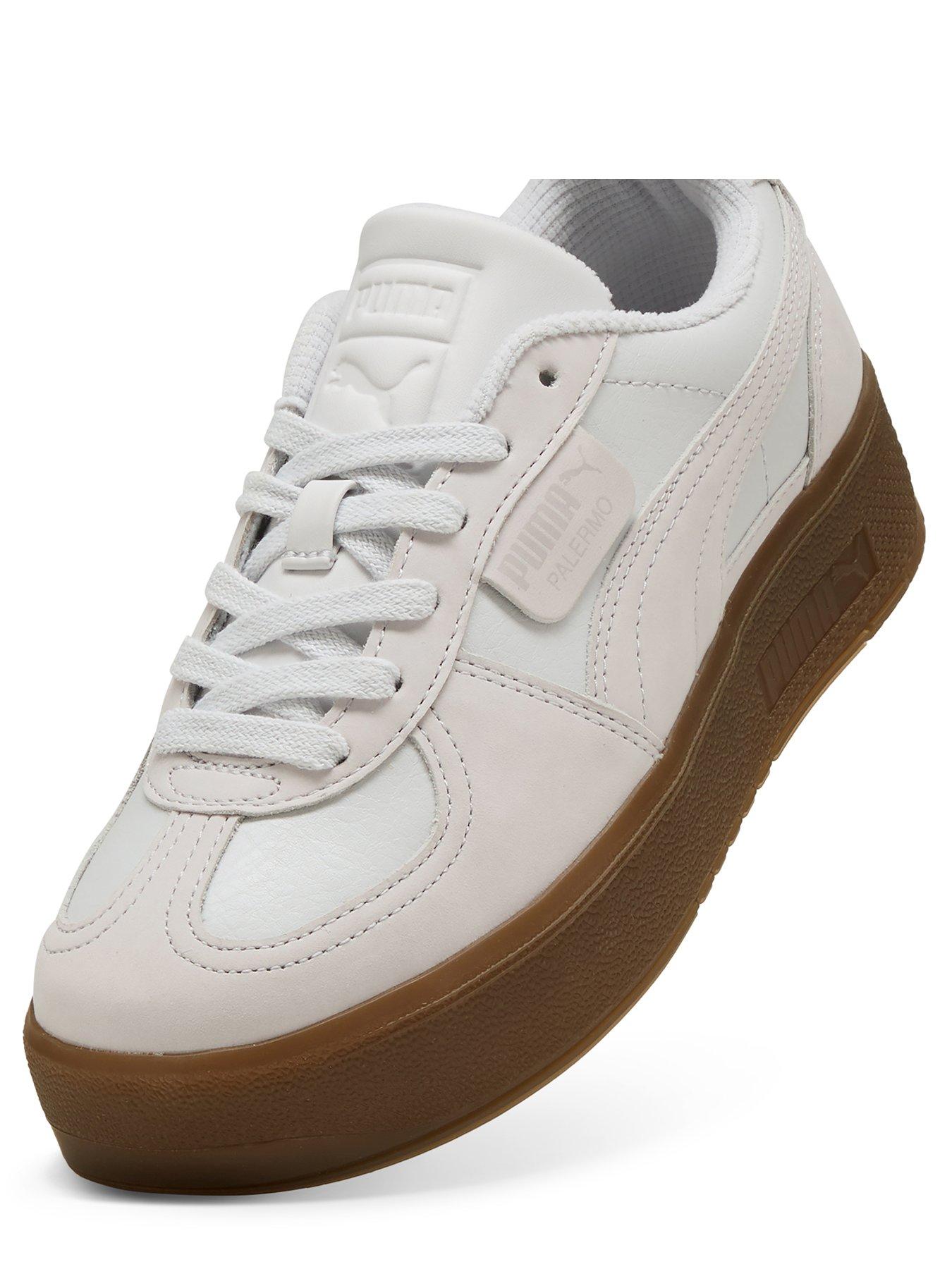 image of puma-womens-palermo-elevata-prm-trainers-grey