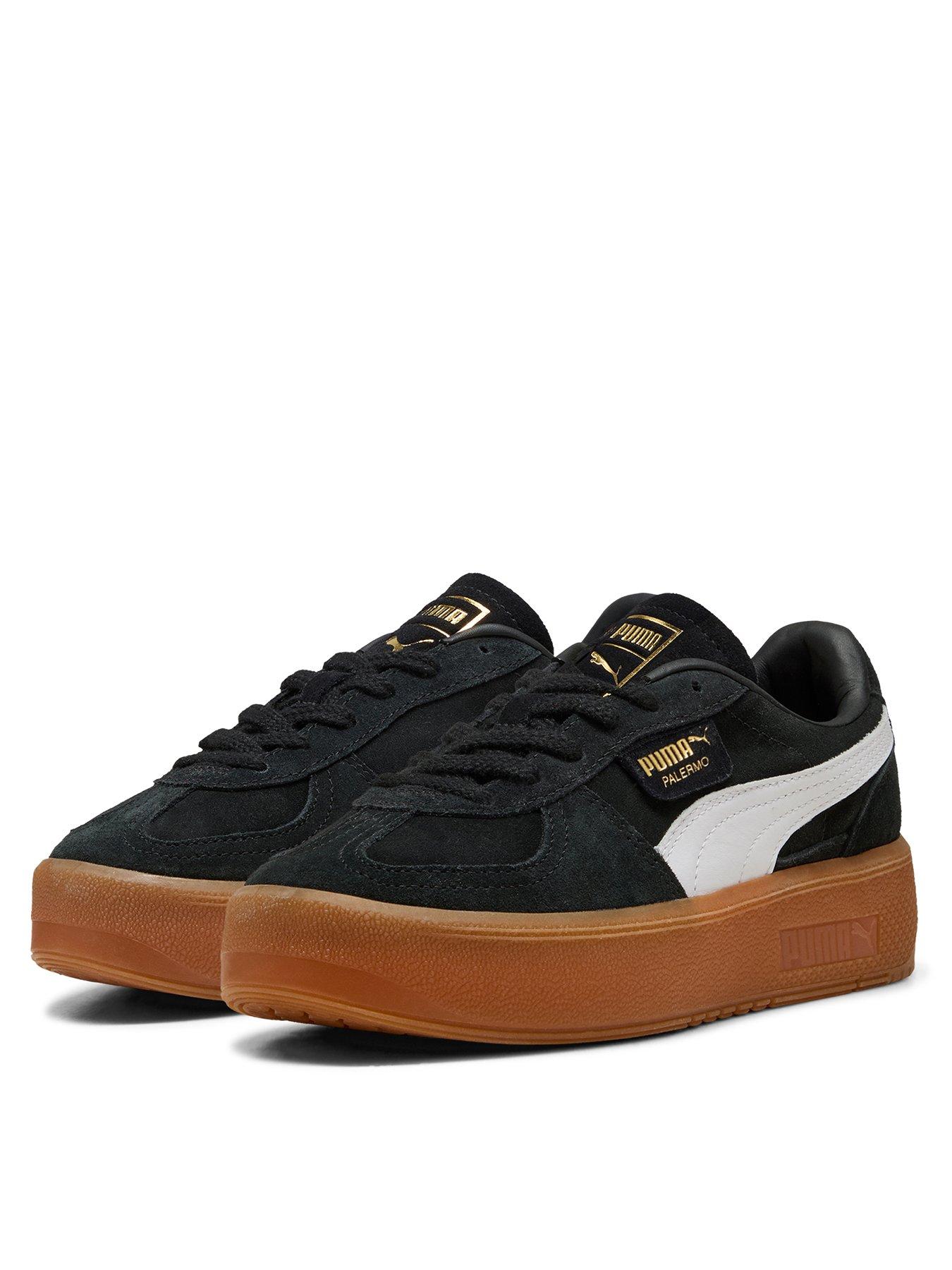 Image 2 of 6 of Puma Women's Palermo Elevata Trainers- Black
