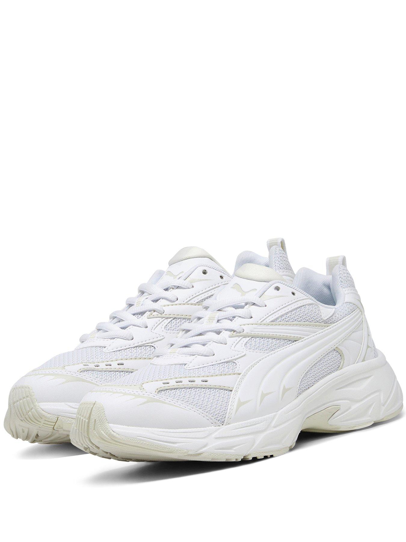  image of puma-unisex-morphic-base-trainers-white