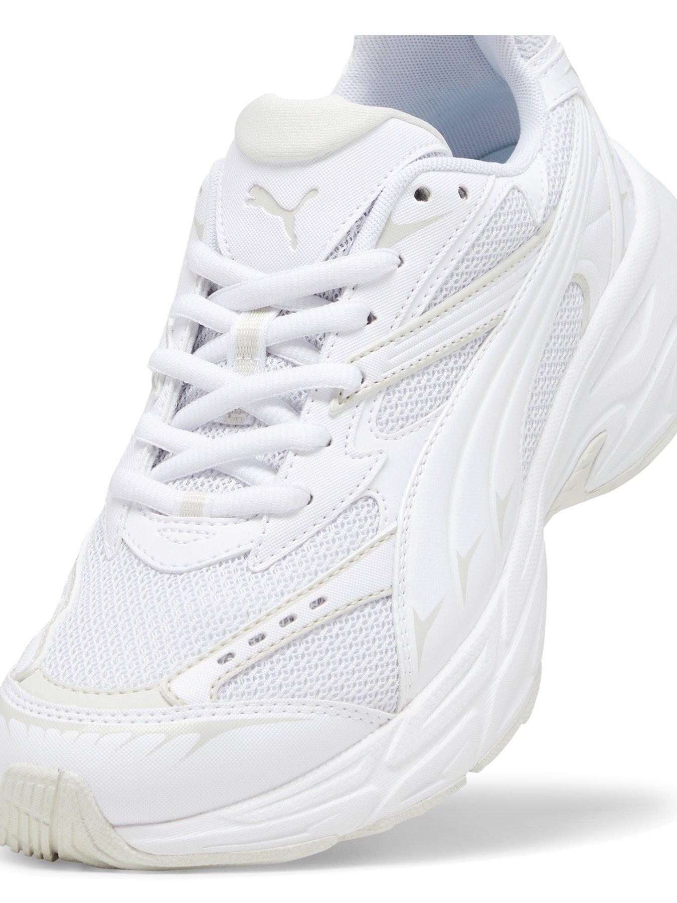  image of puma-unisex-morphic-base-trainers-white