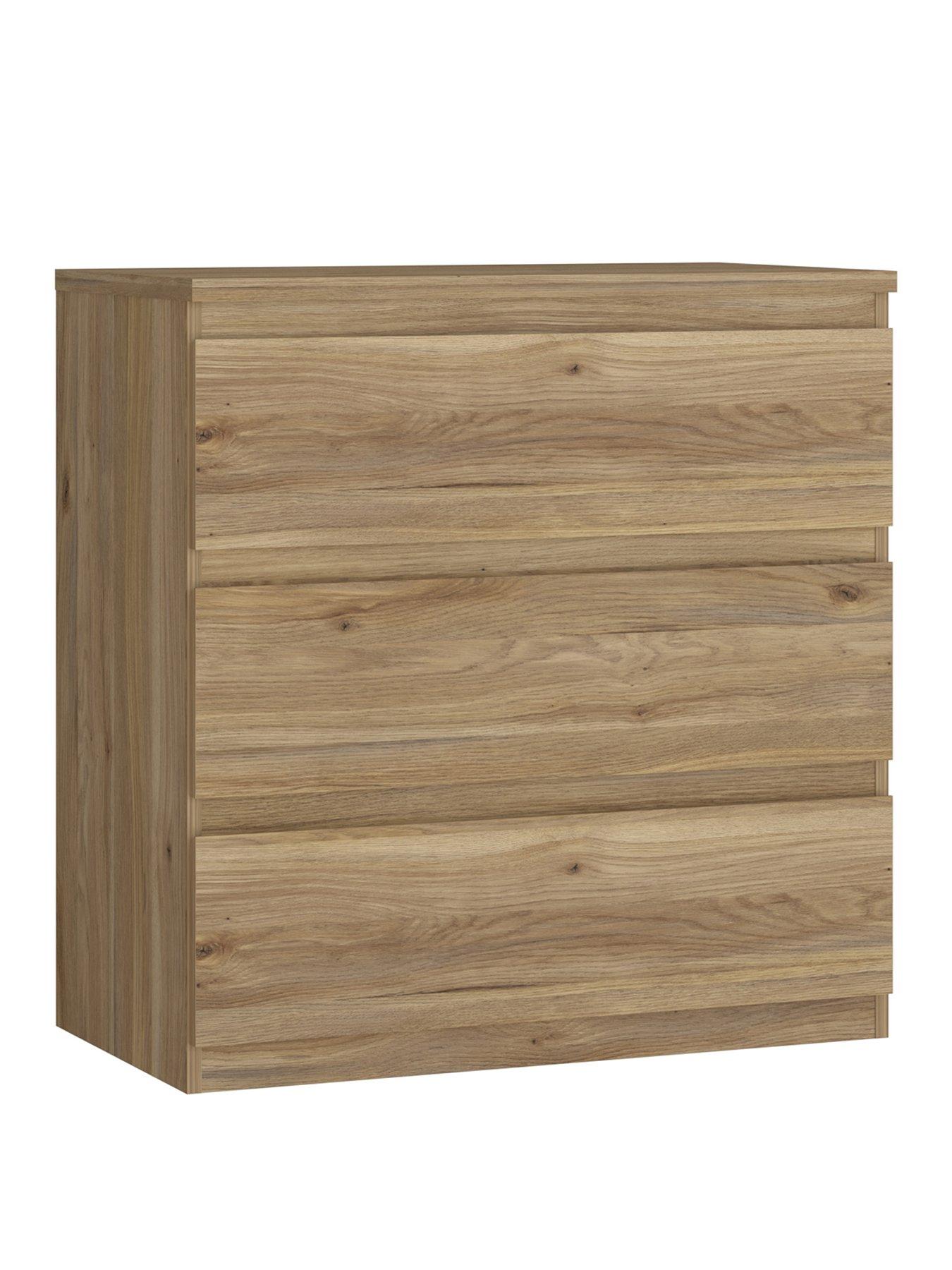  image of very-home-lisson-chest-of-3-drawers-new-oaknbsp--fscreg-certified