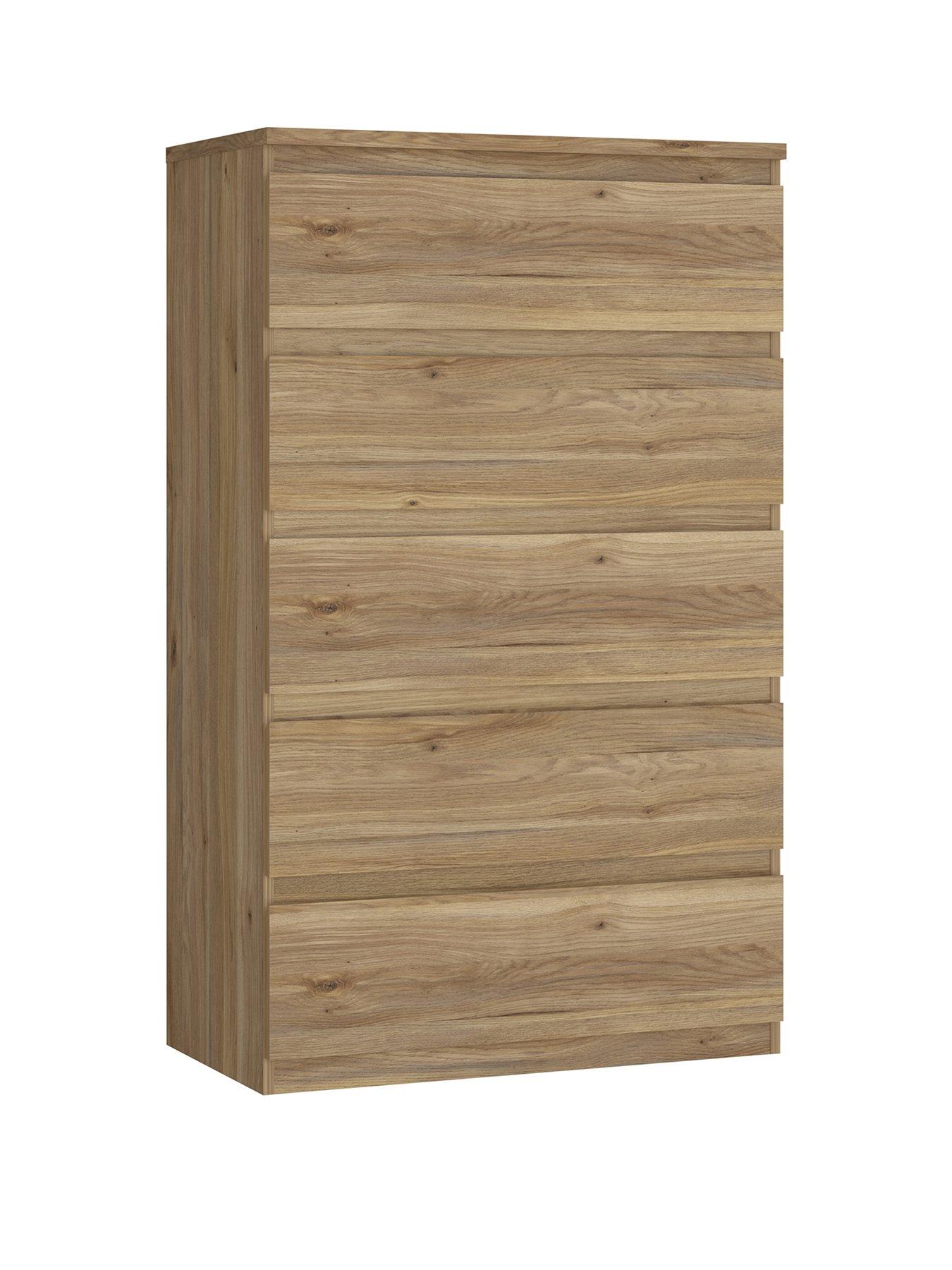 image of very-home-lisson-5-drawer-chestnbsp--new-oaknbsp-nbspfscreg-certified