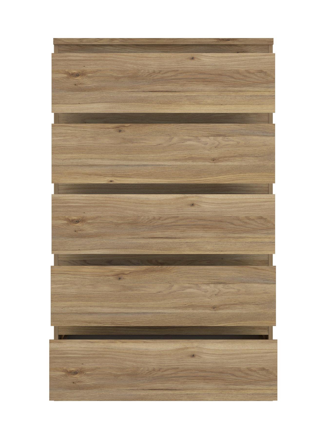  image of very-home-lisson-5-drawer-chestnbsp--new-oaknbsp-nbspfscreg-certified