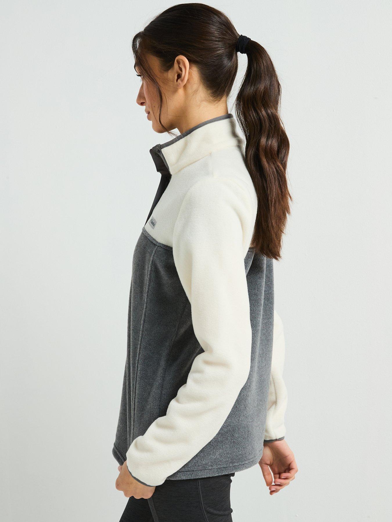 Image 5 of 6 of Columbia Women's Benton Springs 1/2 Snap Pull Over 2 Fleece - Grey
