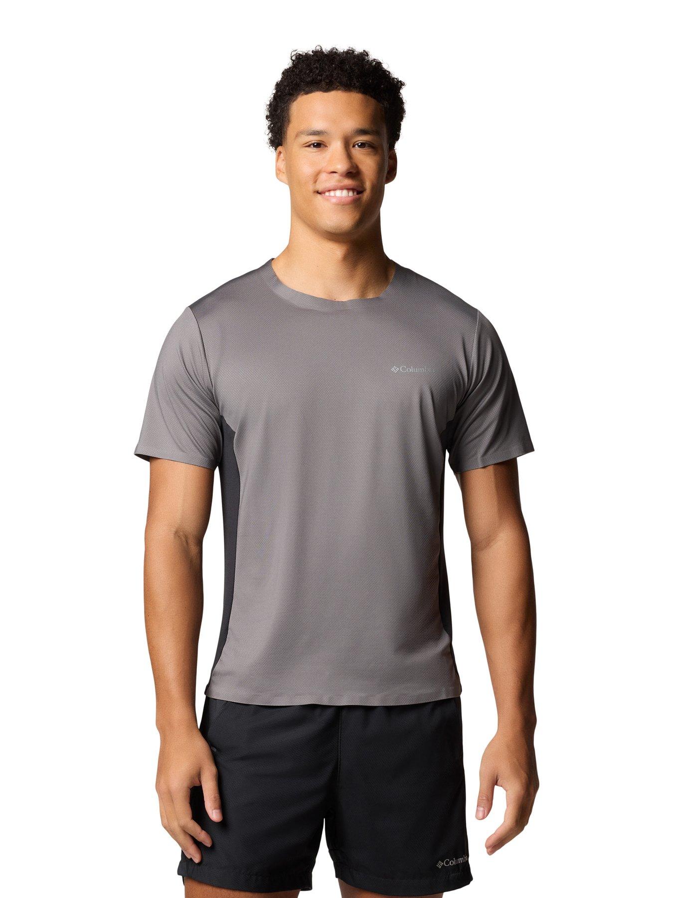 Columbia Men's Three Pitch Technical T-Shirt - Grey
