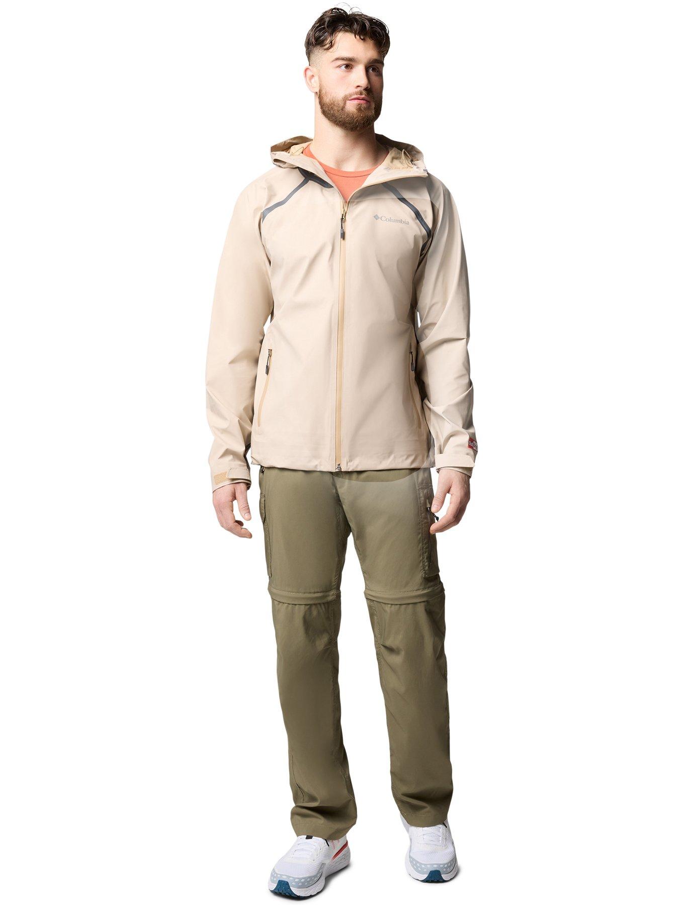  image of columbia-mens-reign-no-shine-jacket-brown