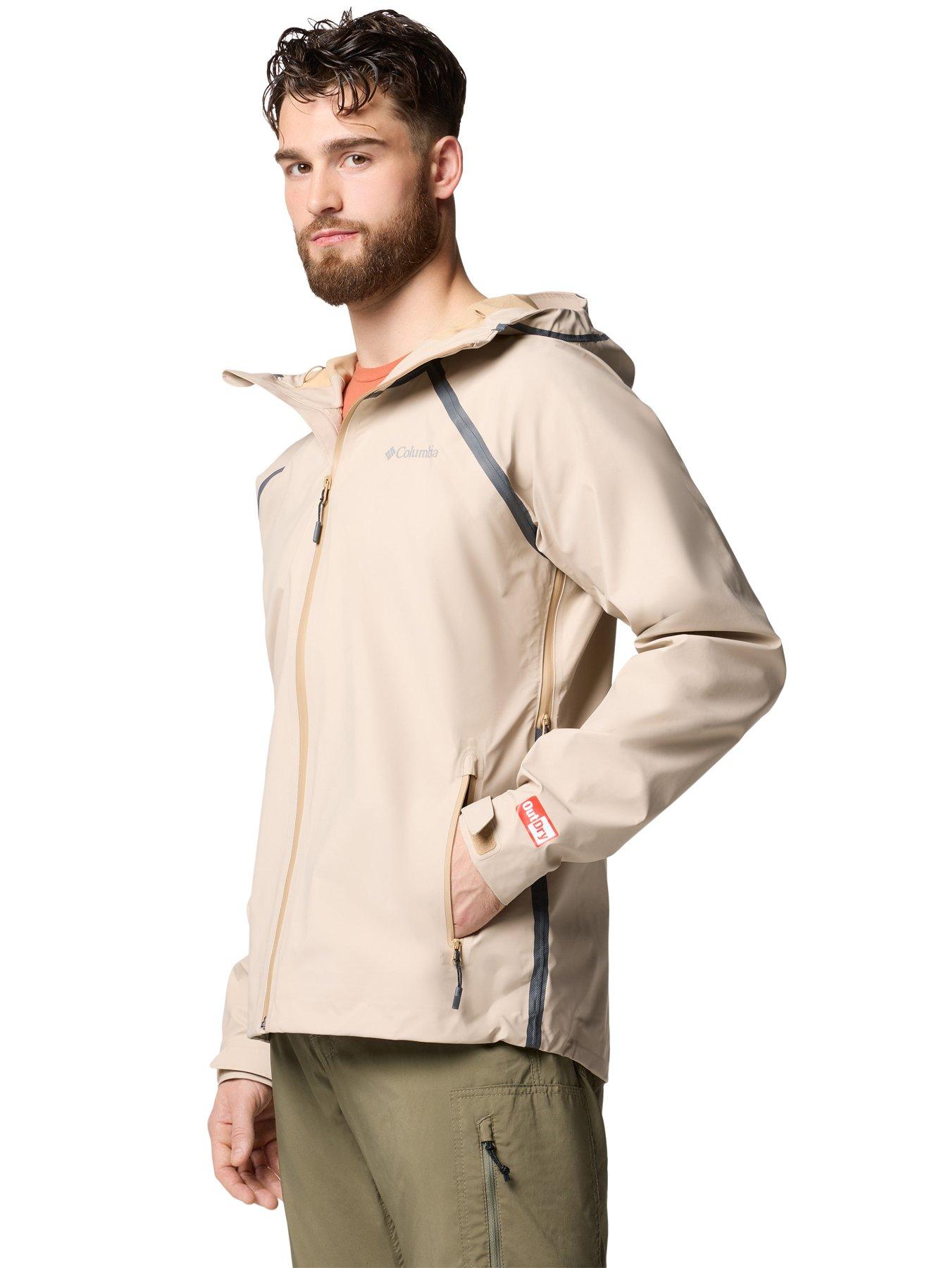  image of columbia-mens-reign-no-shine-jacket-brown