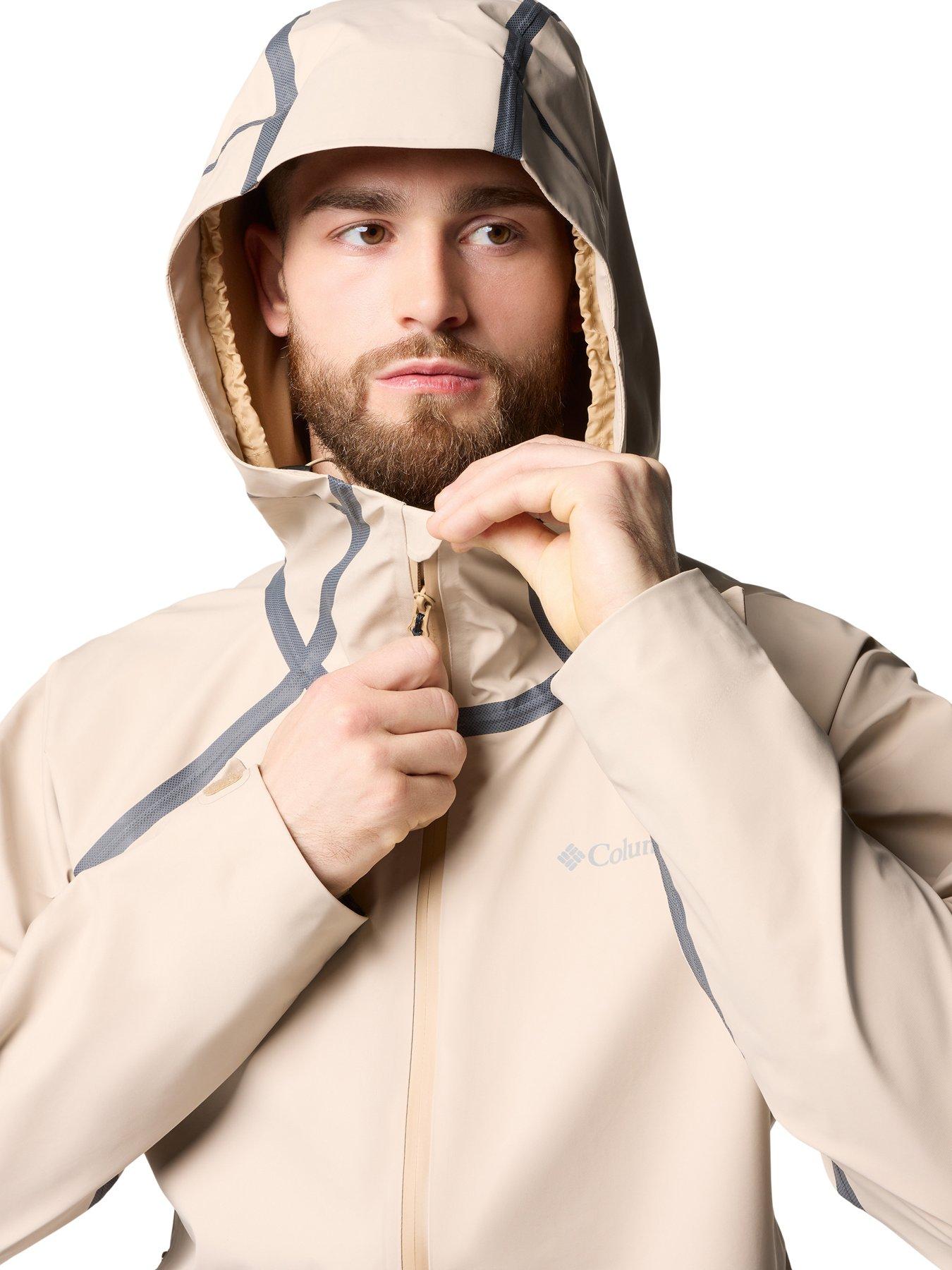  image of columbia-mens-reign-no-shine-jacket-brown