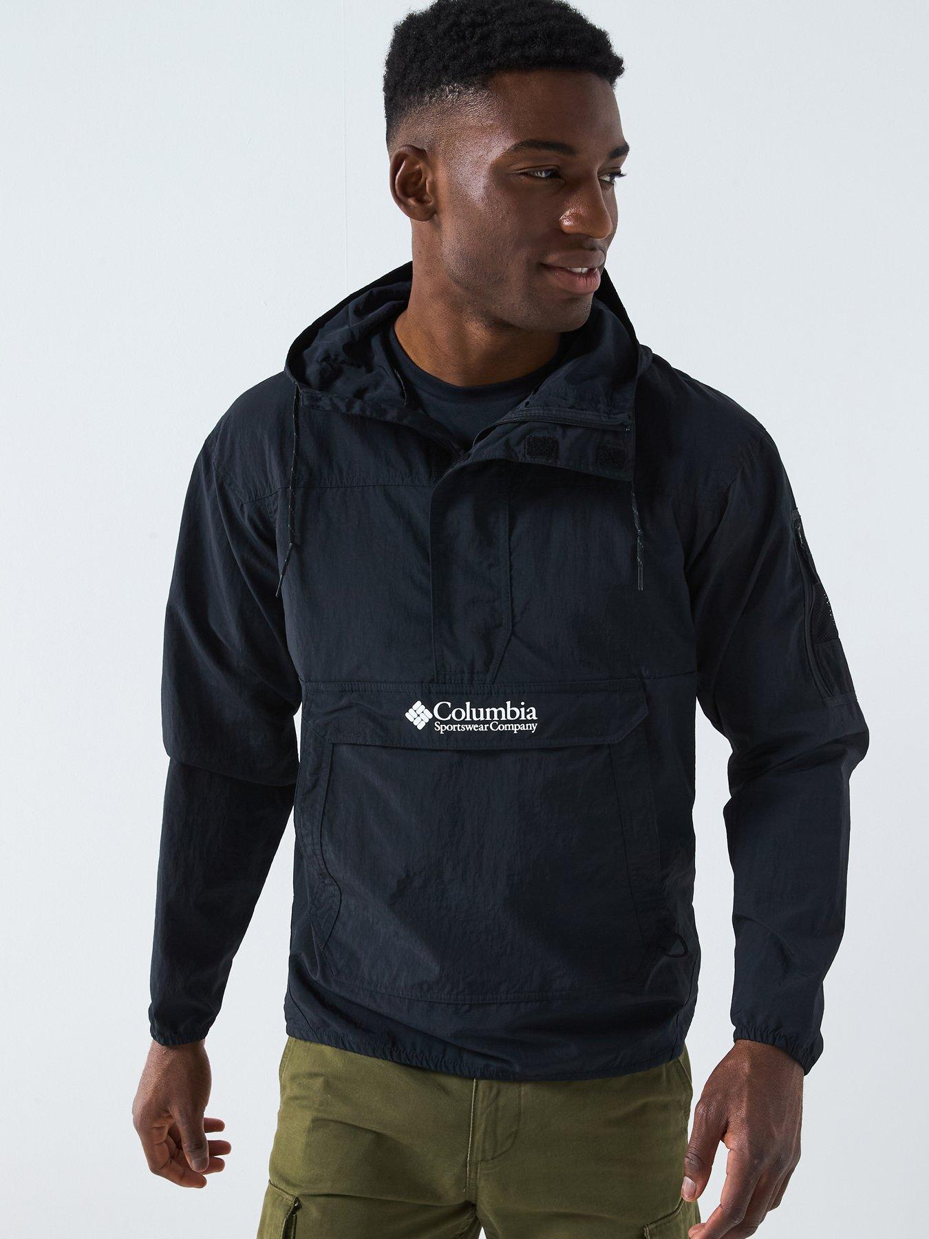 Columbia Men's Challenger Windbreaker Anorak - Black