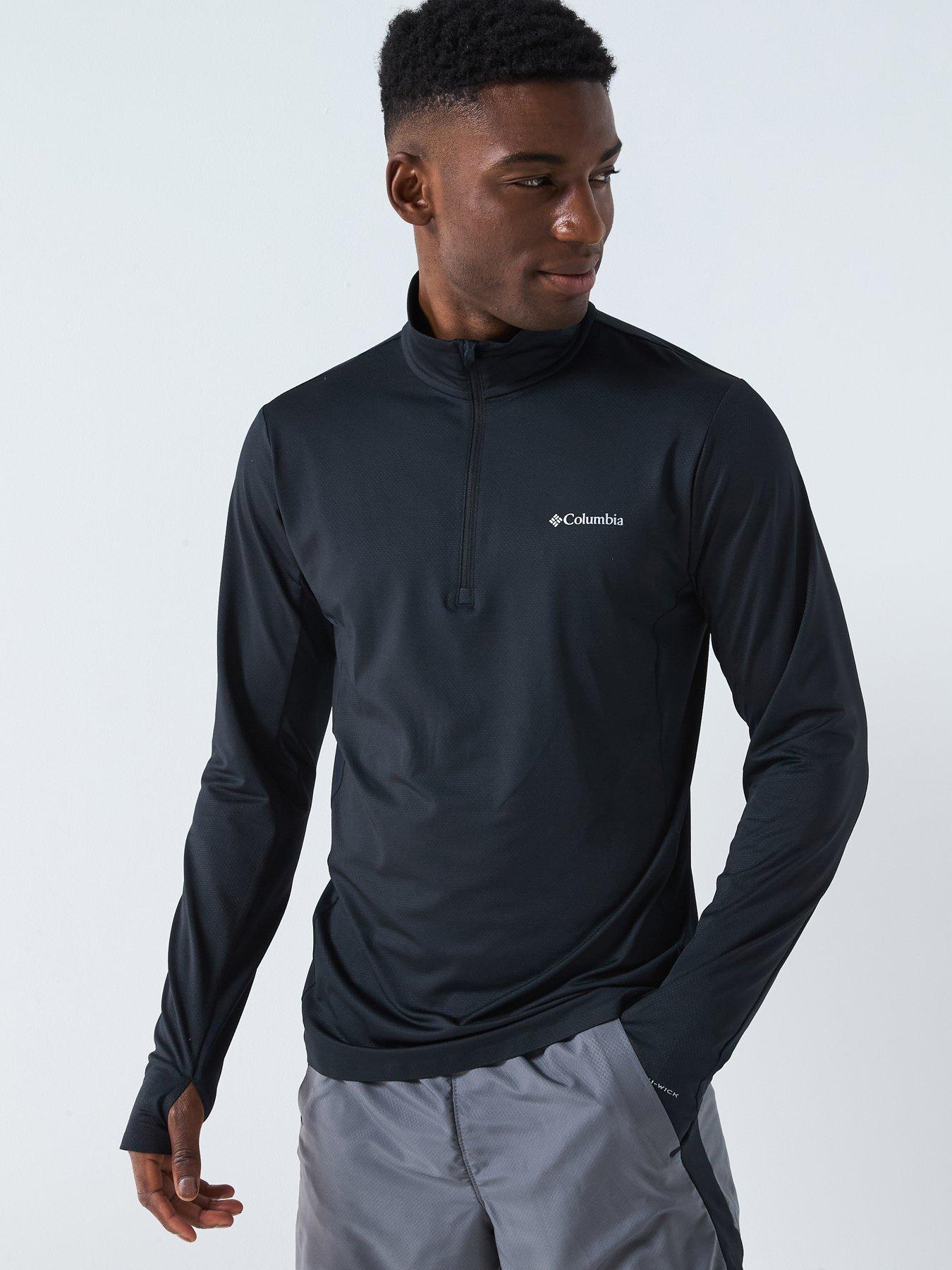 Image 1 of 4 of Columbia Men's Three Pitch Technical Half Zip Top - Black