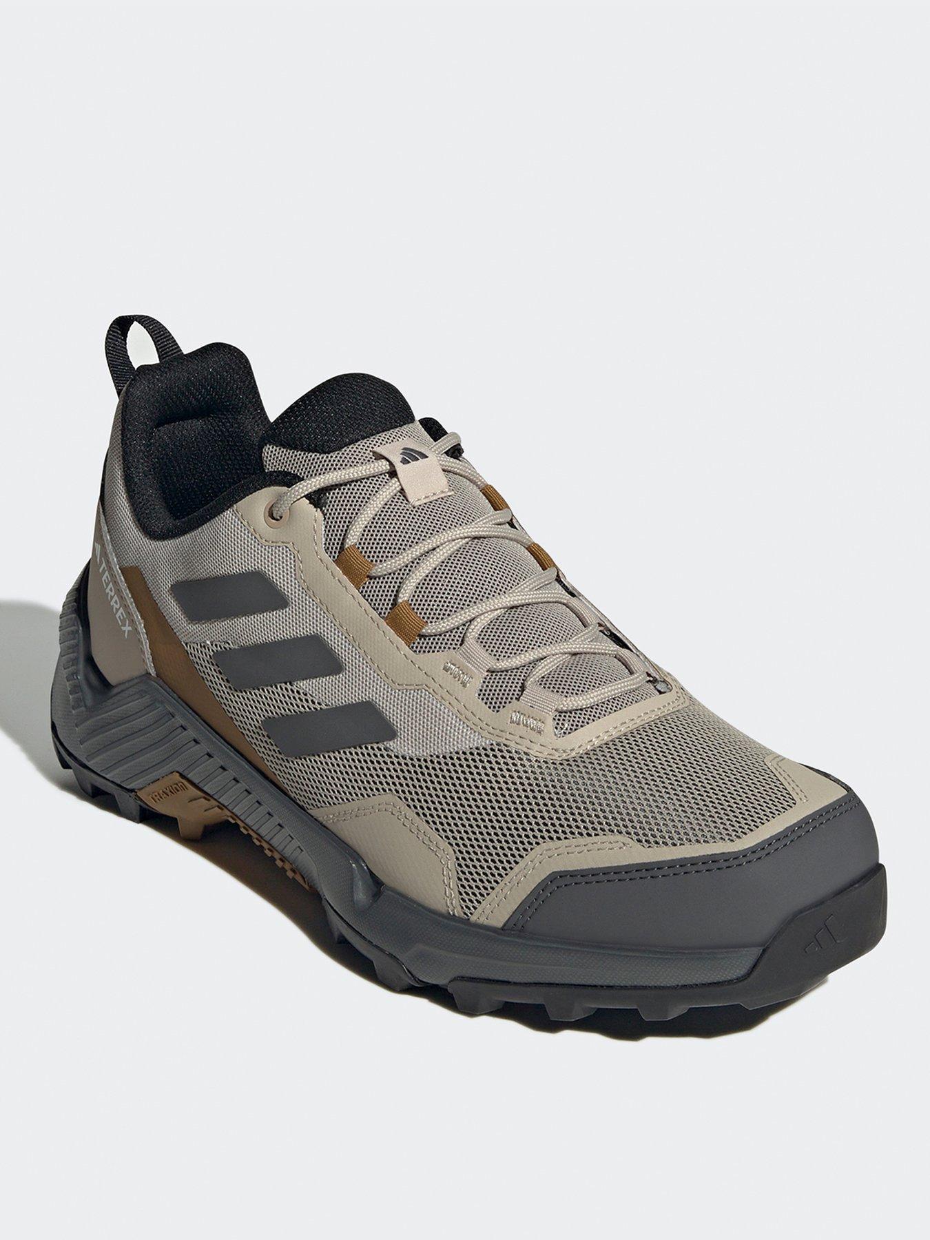  image of adidas-terrex-mens-eastrail-2-hiking-shoes-beigegrey