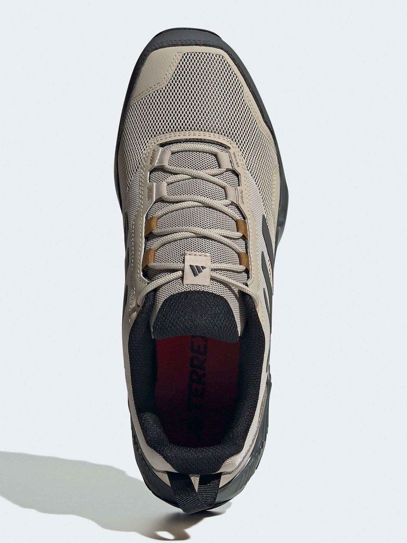  image of adidas-terrex-mens-eastrail-2-hiking-shoes-beigegrey