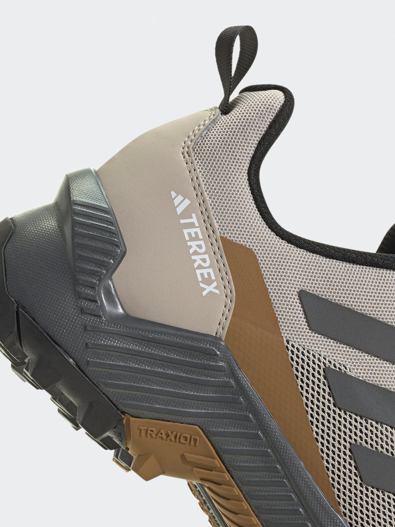  image of adidas-terrex-mens-eastrail-2-hiking-shoes-beigegrey