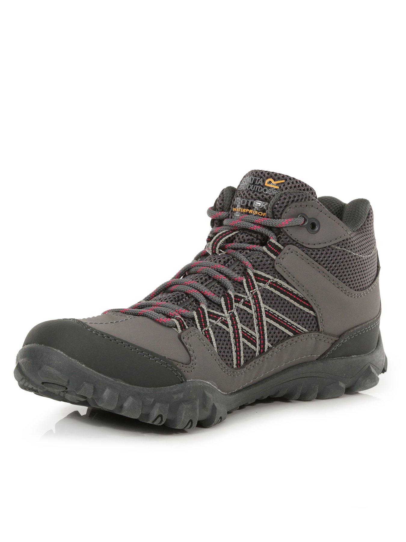  image of regatta-womens-lady-edgepoint-waterproof-walking-boot--grey