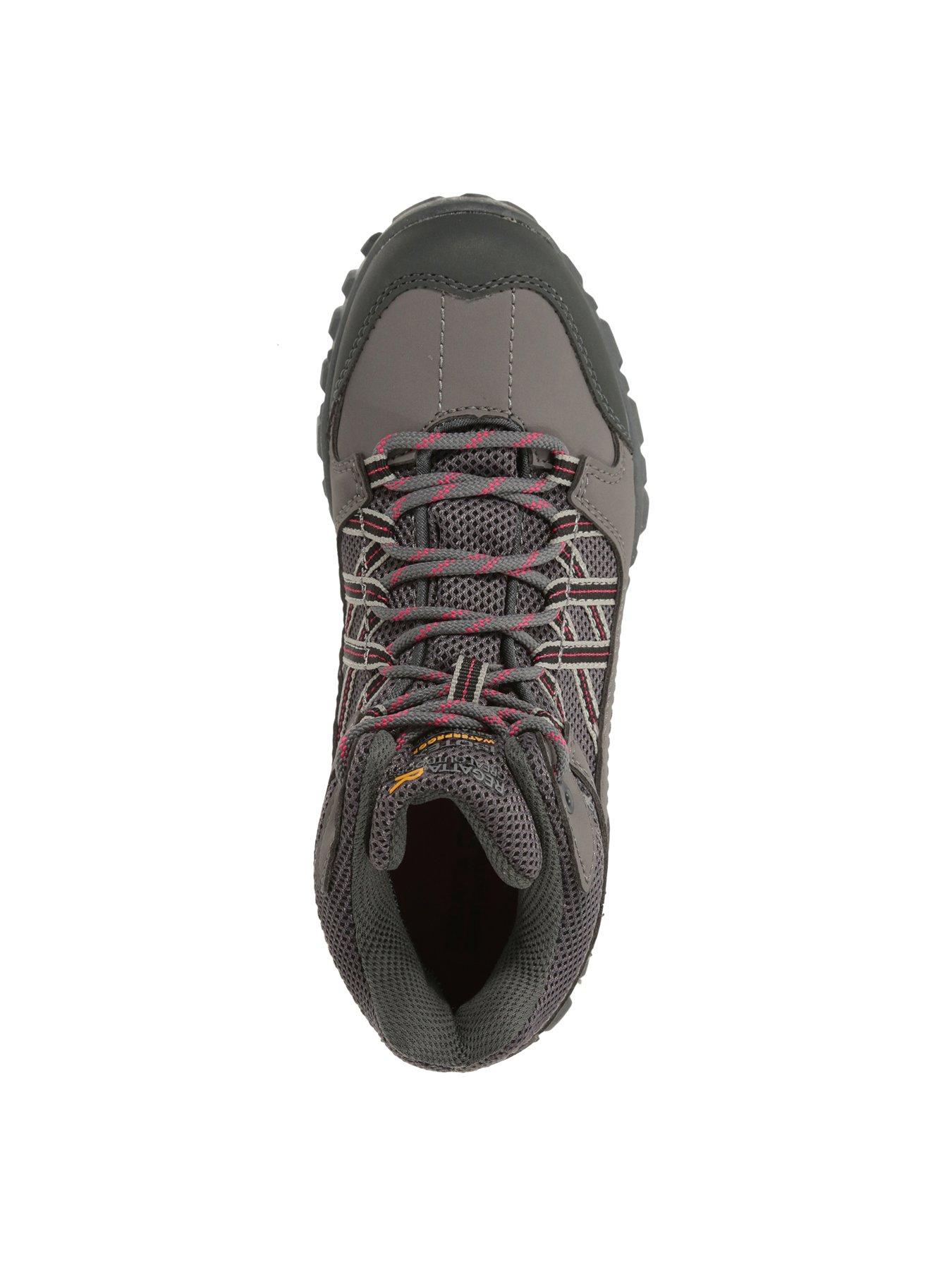  image of regatta-womens-lady-edgepoint-waterproof-walking-boot--grey