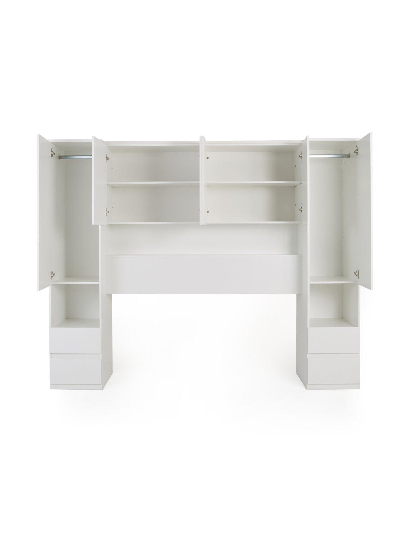 Image 4 of 6 of The Very Collection Lisson Overbed Unit - White&nbsp;- FSC&reg; Certified