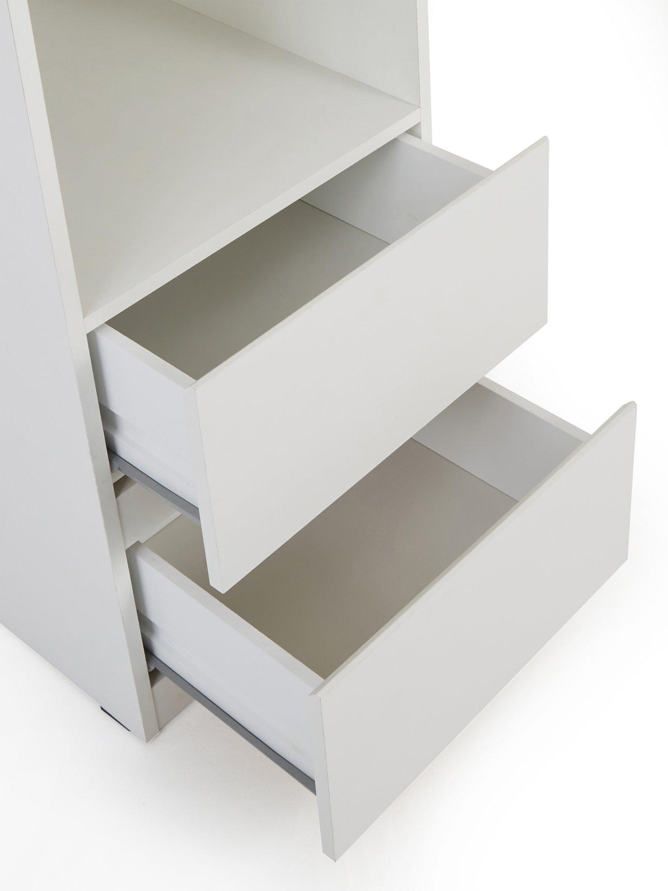Image 5 of 6 of The Very Collection Lisson Overbed Unit - White&nbsp;- FSC&reg; Certified