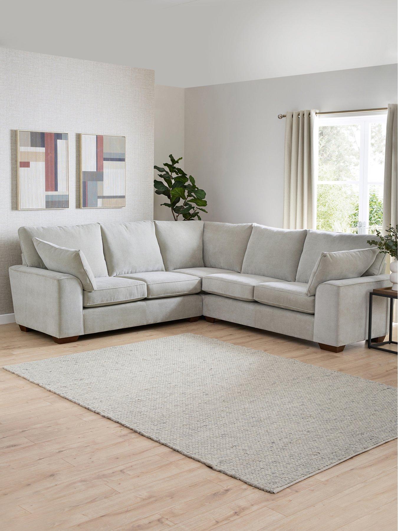 undefined Ascot Fabric Corner Group Sofa - Made to order in the UK