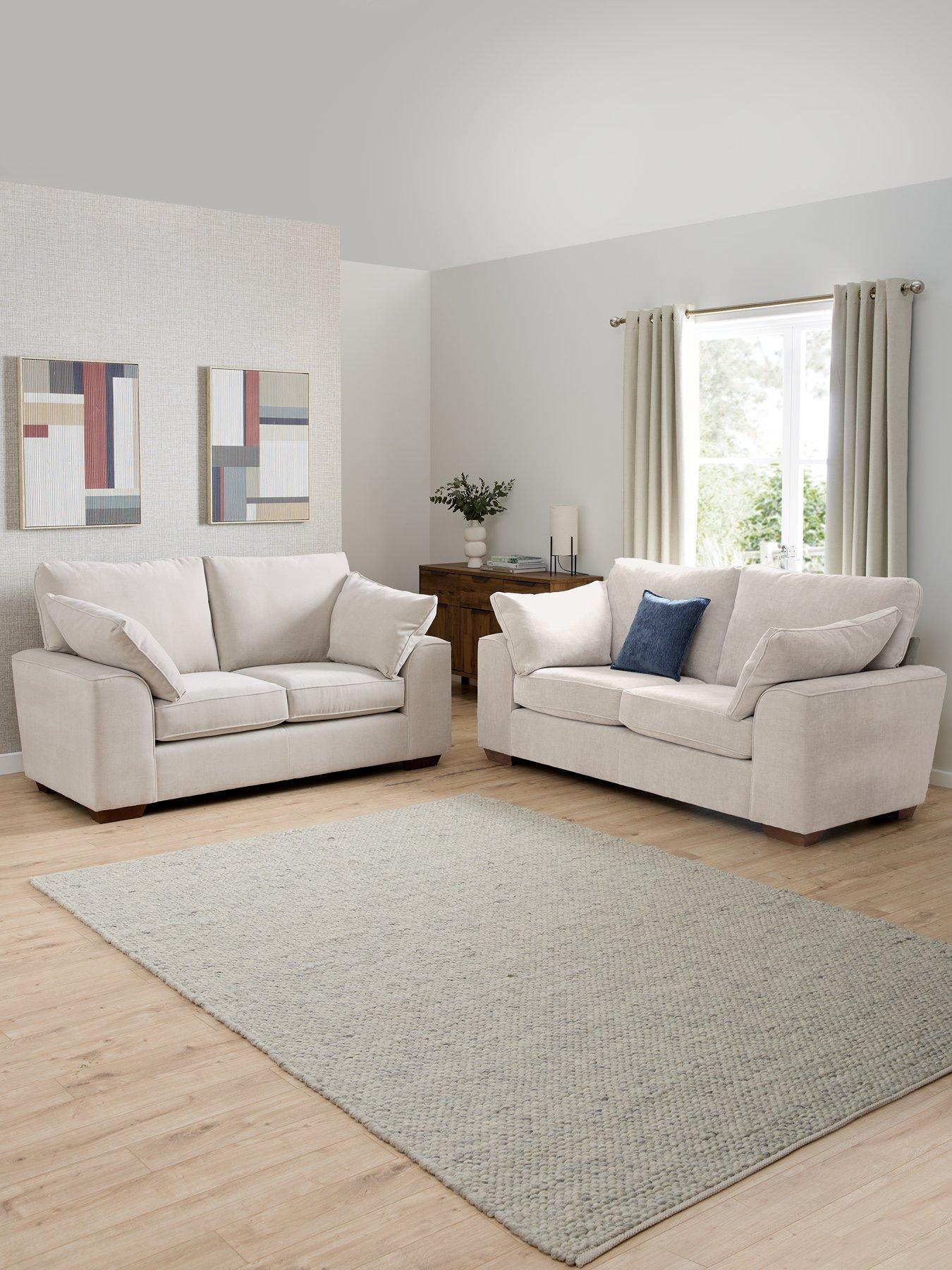 undefined Ascot 3 + 2 Seater Fabric Sofa Set (Buy  &  SAVE!) - Made to order in the UK
