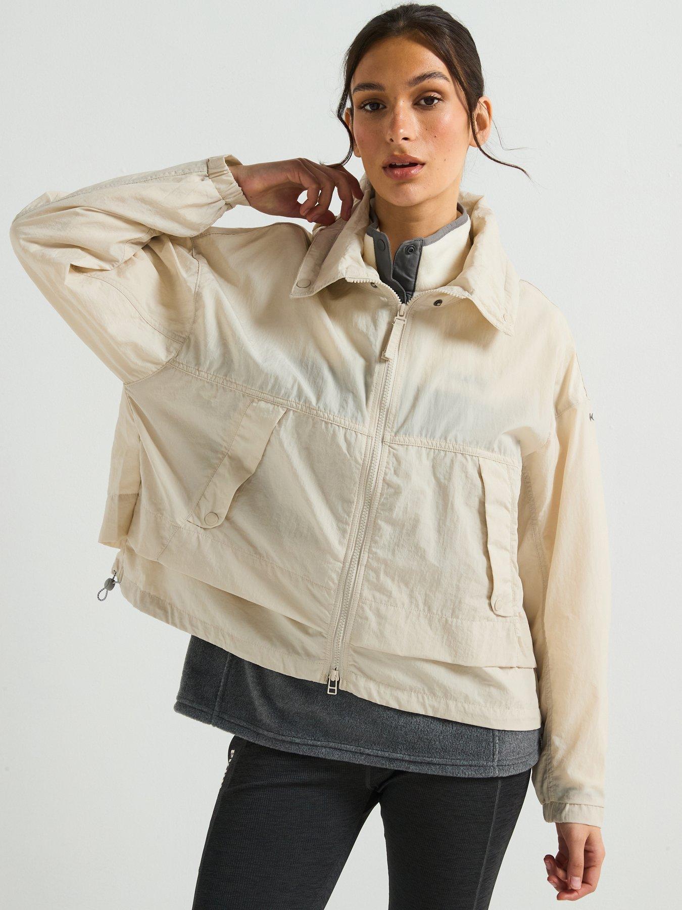  image of columbia-womens-paracutie-2-windbreaker-beige