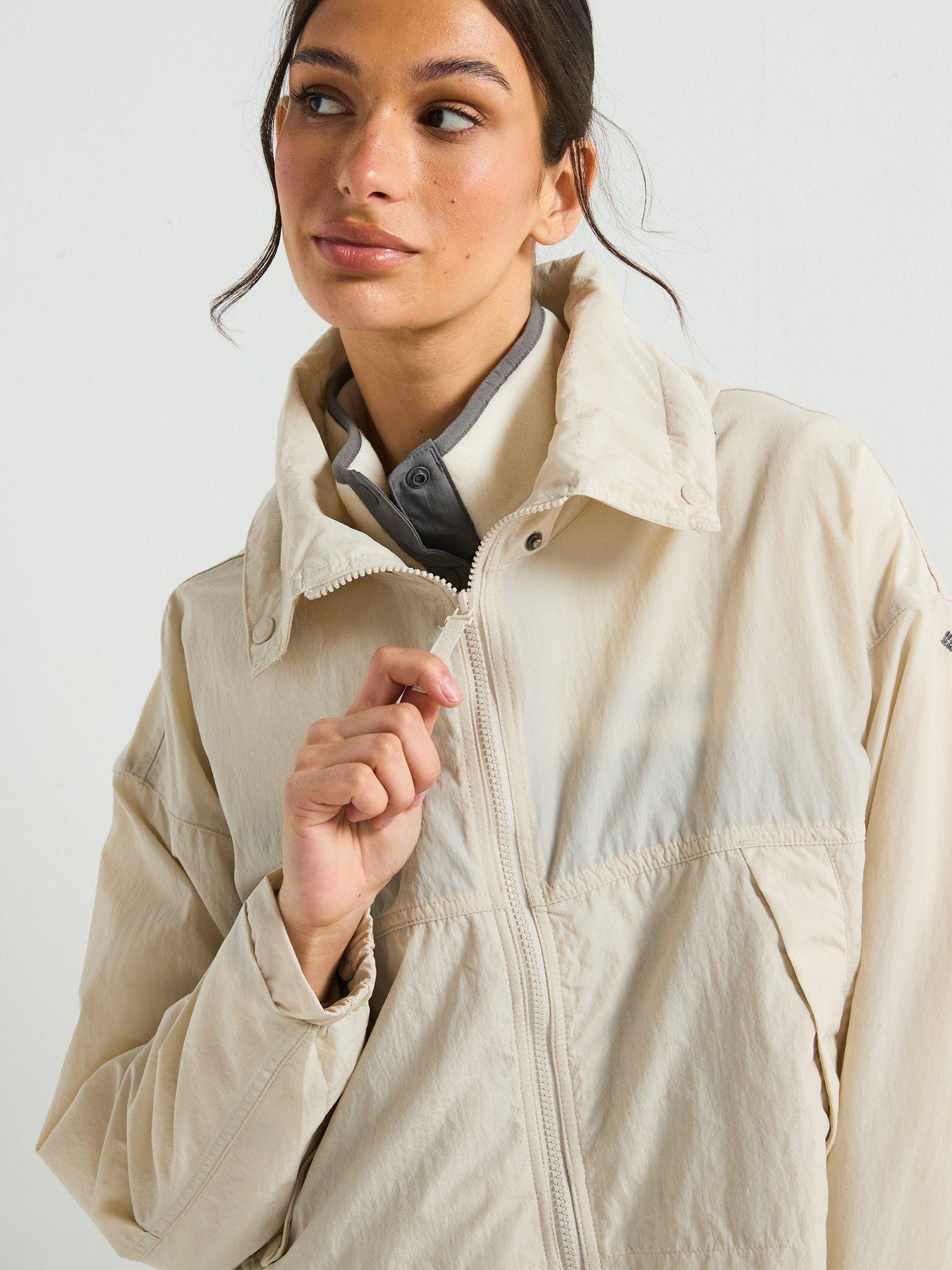  image of columbia-womens-paracutie-2-windbreaker-beige