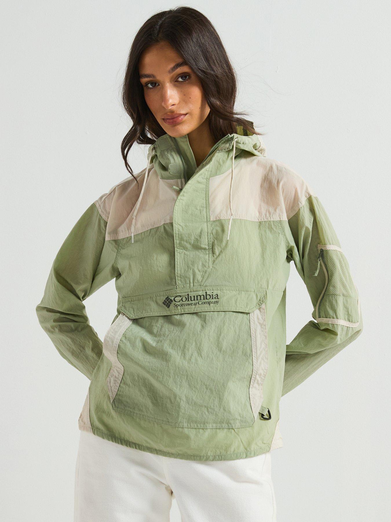 columbia-womens-challenger-2-windbreaker-green