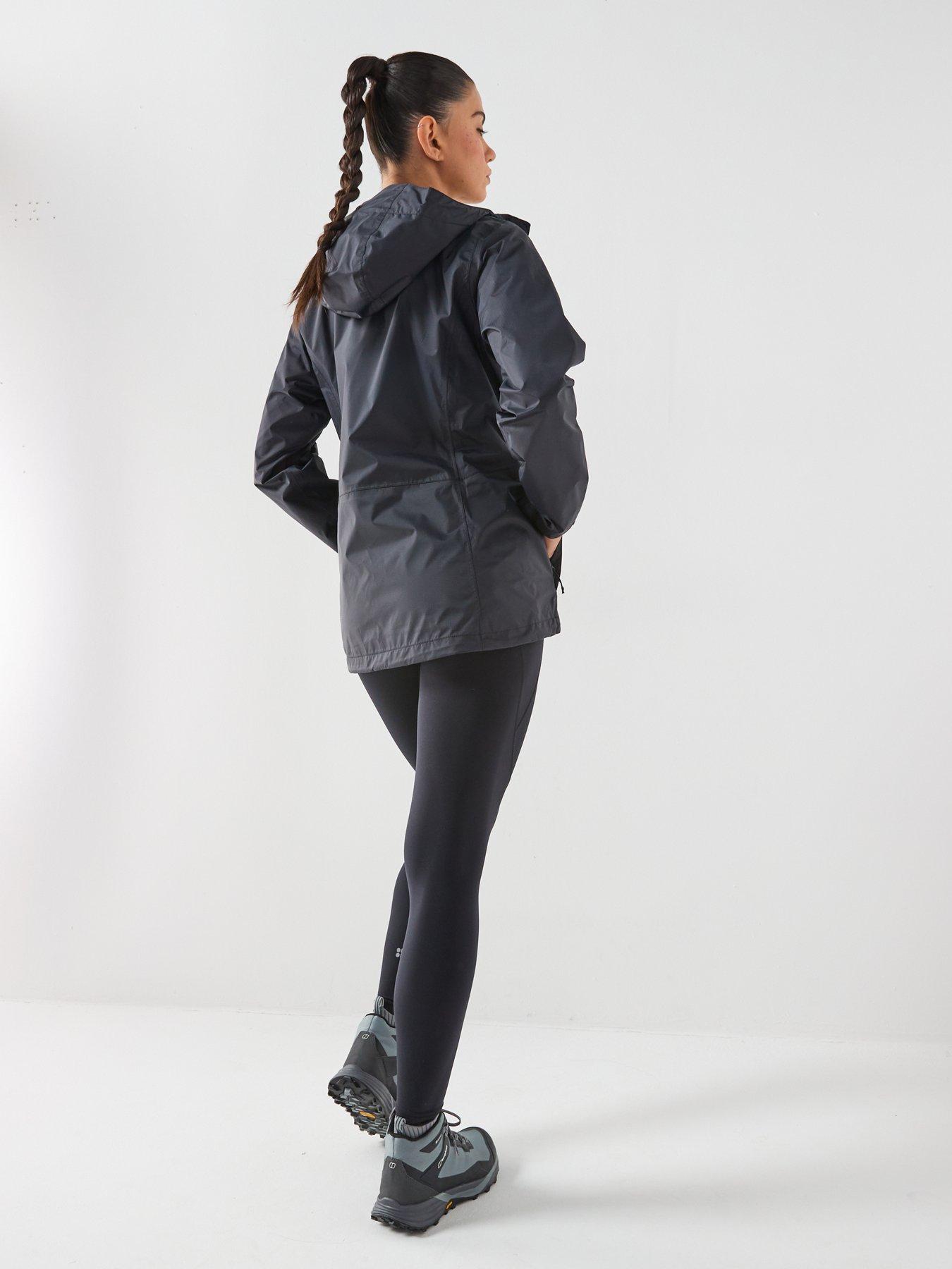 Image 2 of 6 of Columbia Women's Pouring Adventure 3 Waterproof Jacket - Black
