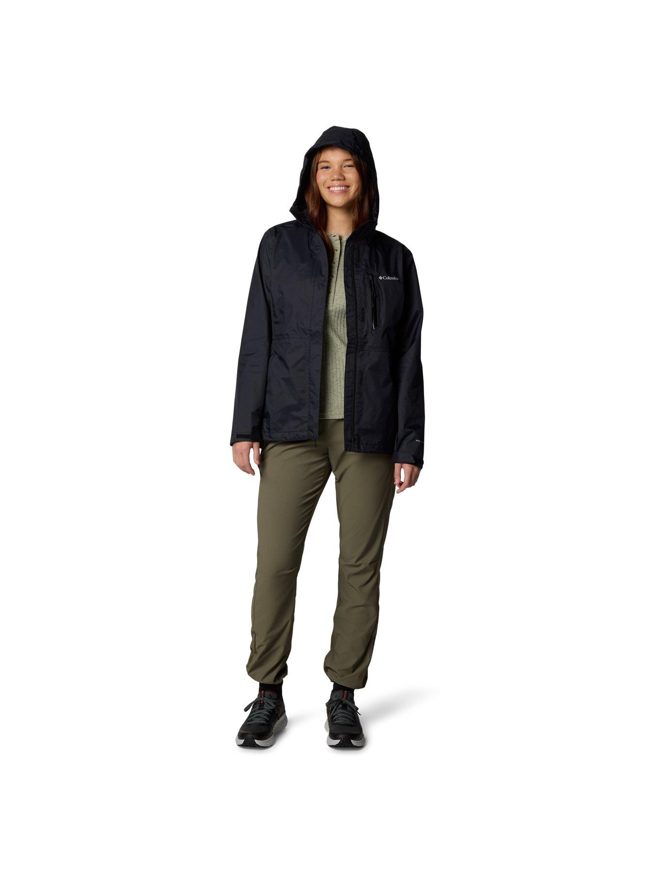  image of columbia-womens-pouring-adventure-3-jacket-black