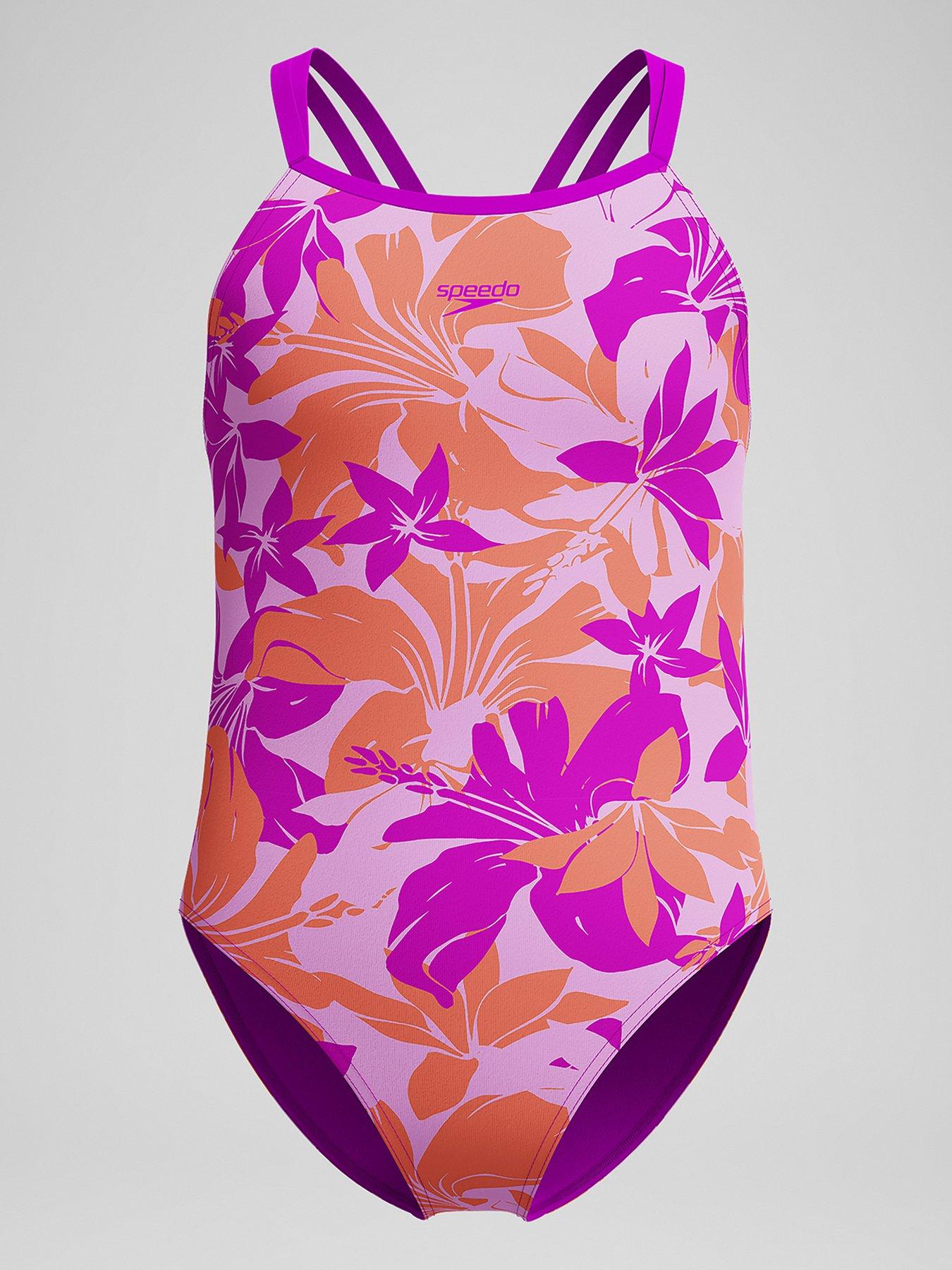 speedo-girls-printed-twinstrap-swimsuit-pink