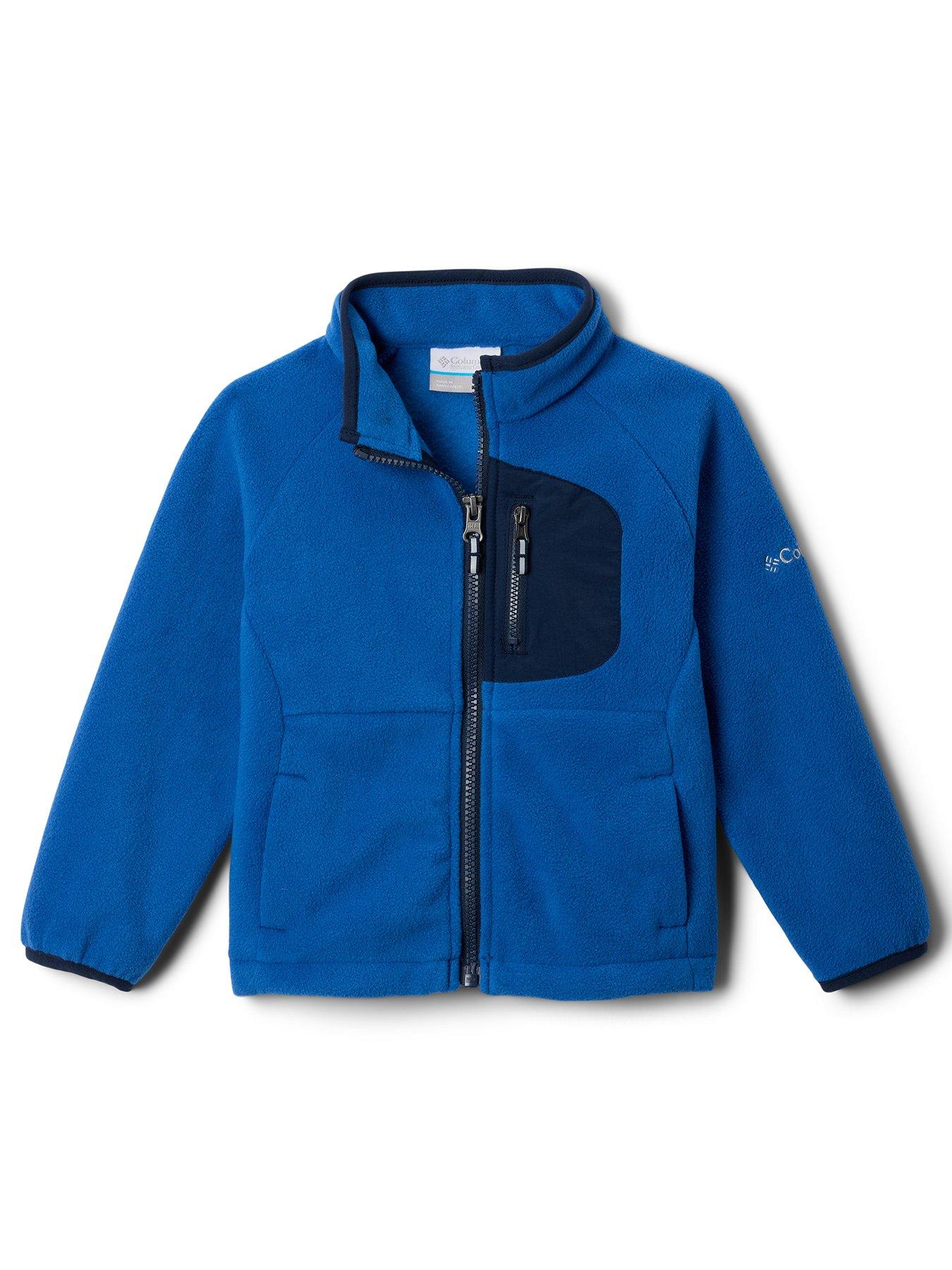 columbia-kids-unisex-fast-trek-iv-fleece-full-zip-blue