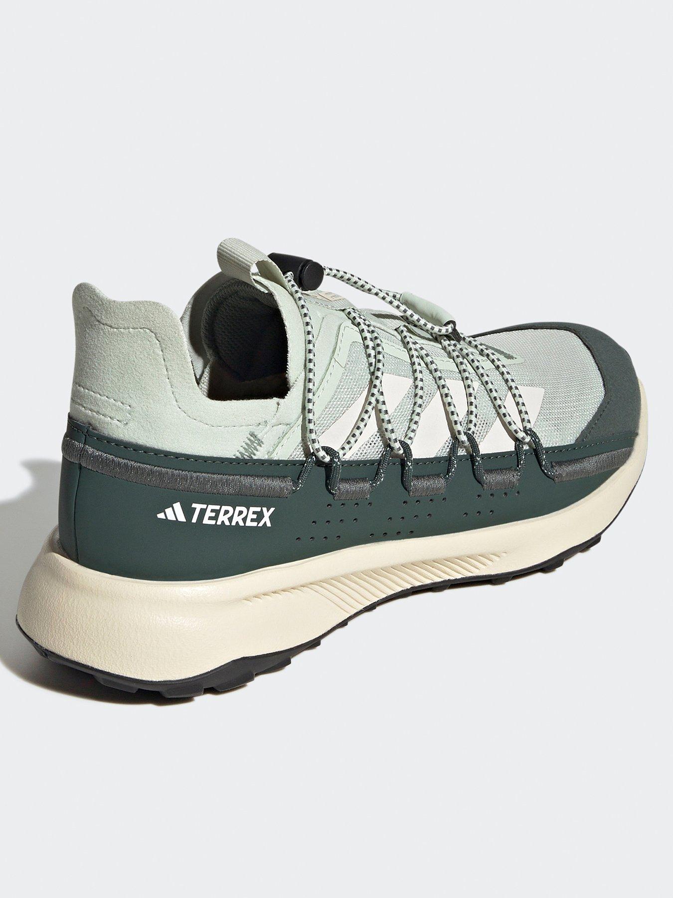  image of adidas-terrex-womens-voyager-21-hiking-shoes-greenwhite