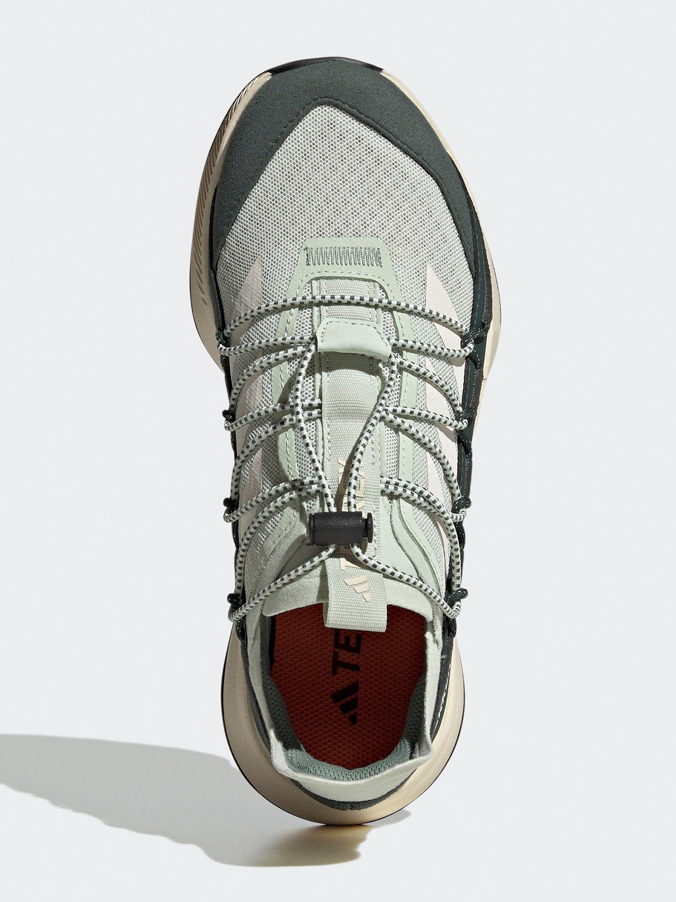  image of adidas-terrex-womens-voyager-21-hiking-shoes-greenwhite
