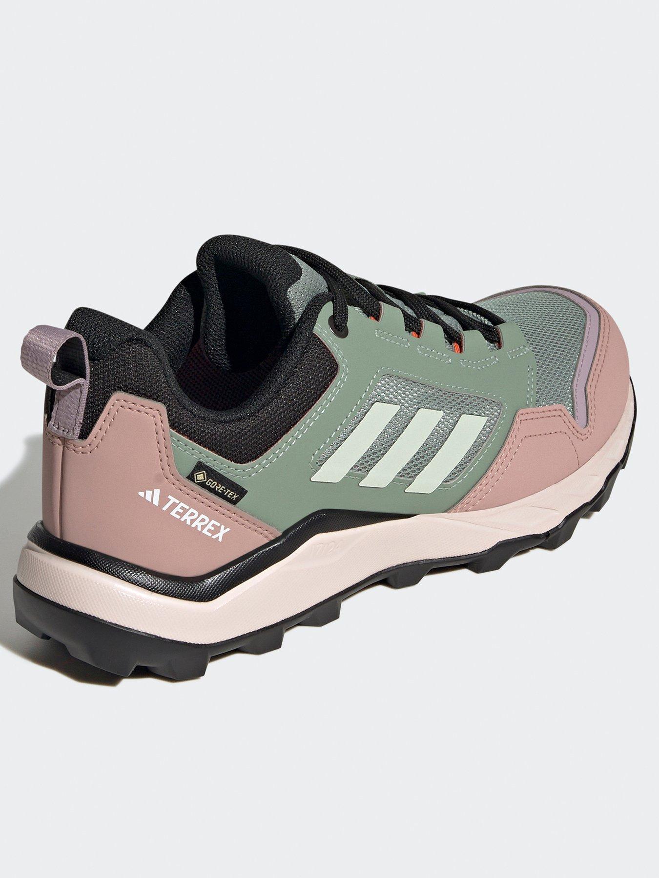  image of adidas-terrex-womens-tracerocker-2-goretex-trail-running-shoes-greenpink