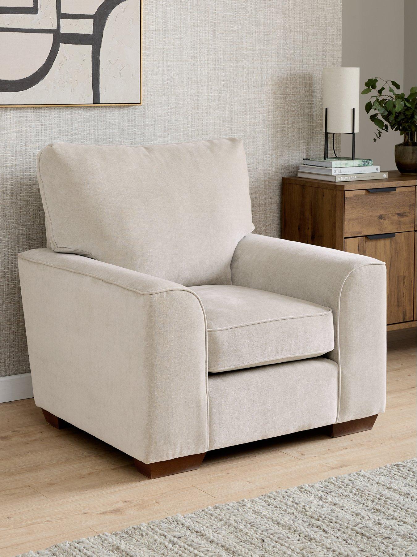 Image 1 of 7 of Very Home Ascot Fabric Chair&nbsp;- Made to order in the UK
