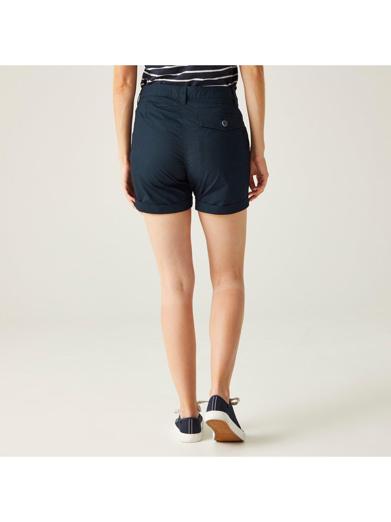  image of regatta-womens-pemma-shorts--navy