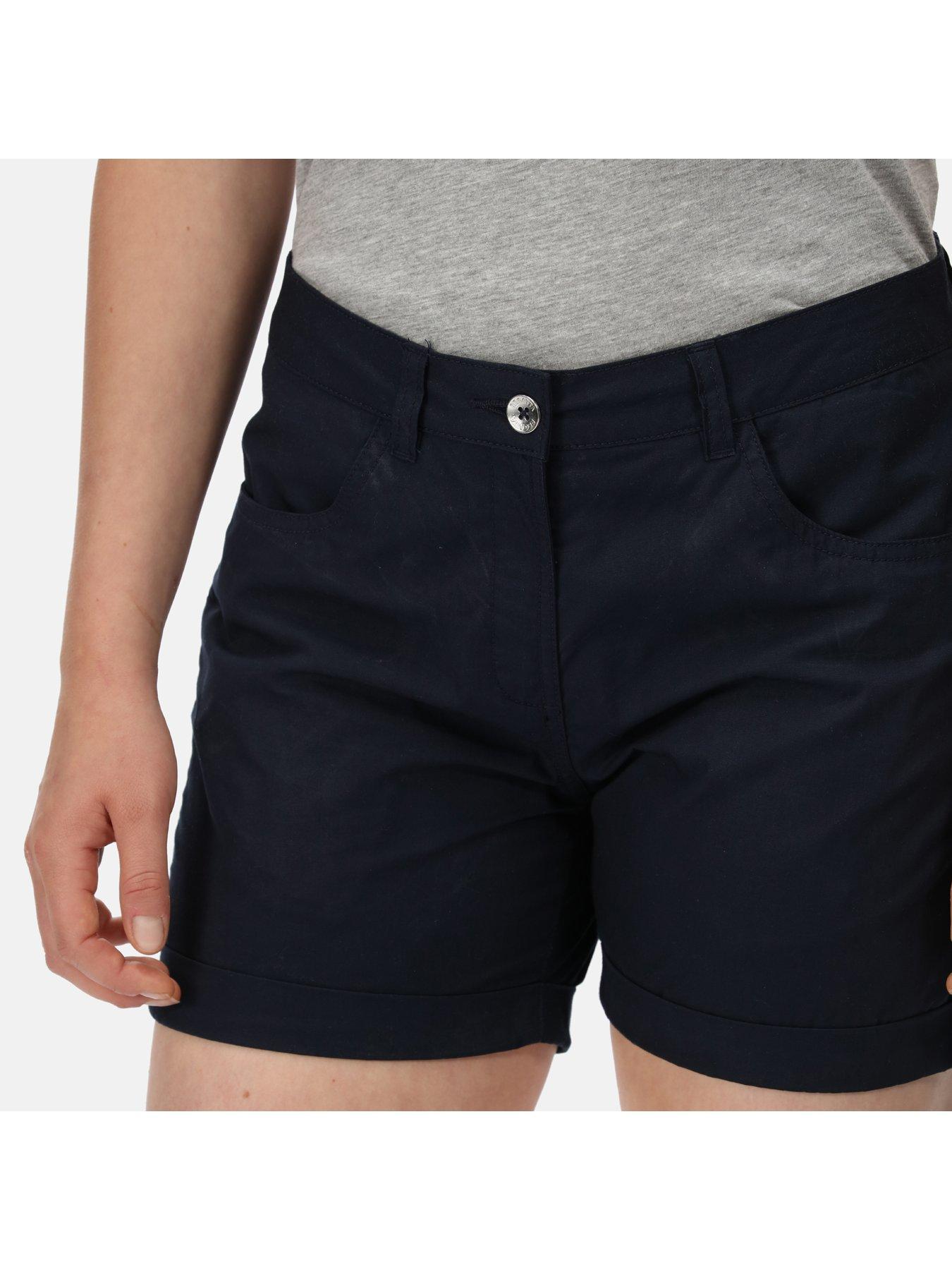 image of regatta-womens-pemma-shorts--navy