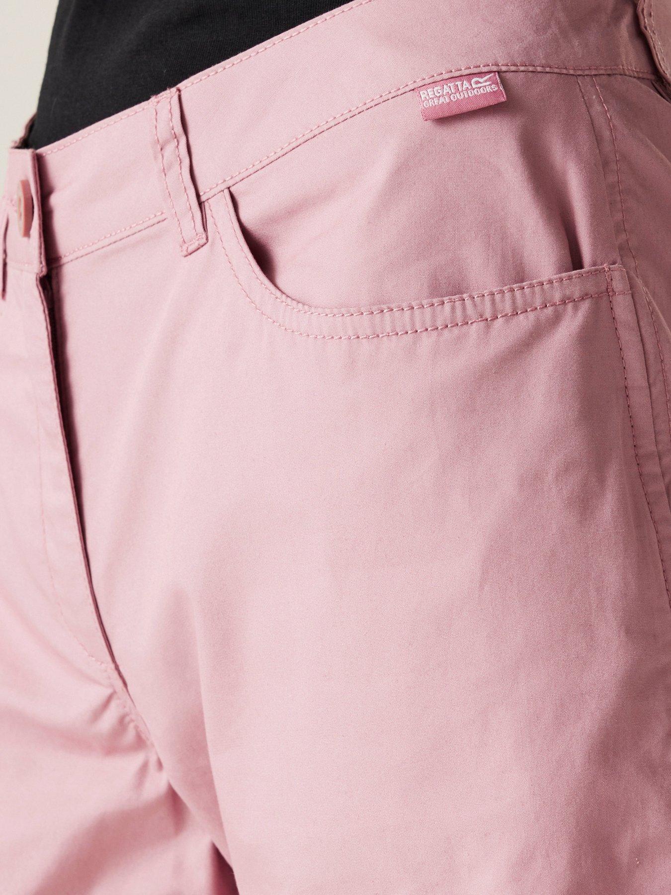  image of regatta-womens-pemma-shorts--pink
