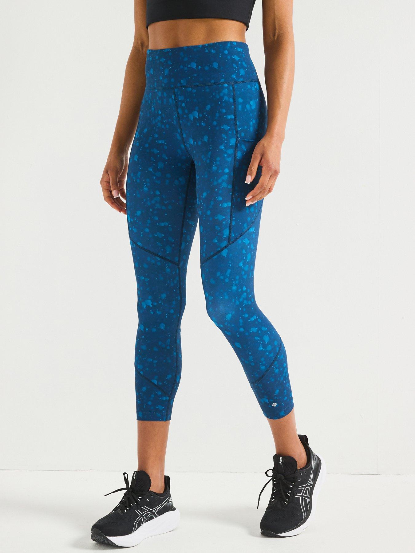 ronhill-womens-running-tech-crop-tight-blue