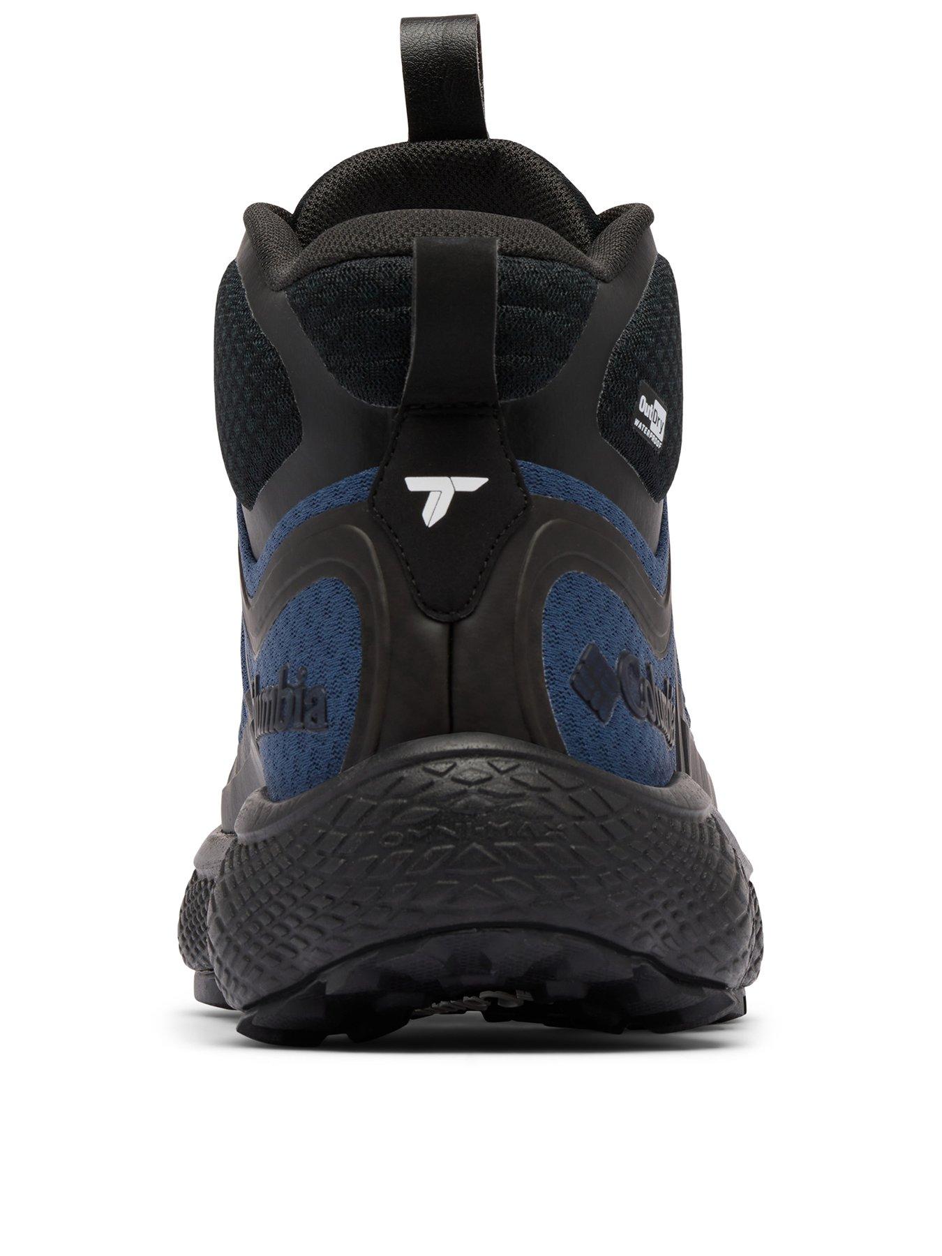 Image 3 of 7 of Columbia Men's Escape Thrive Titanium Mid Outdry Hiking Boots - Navy