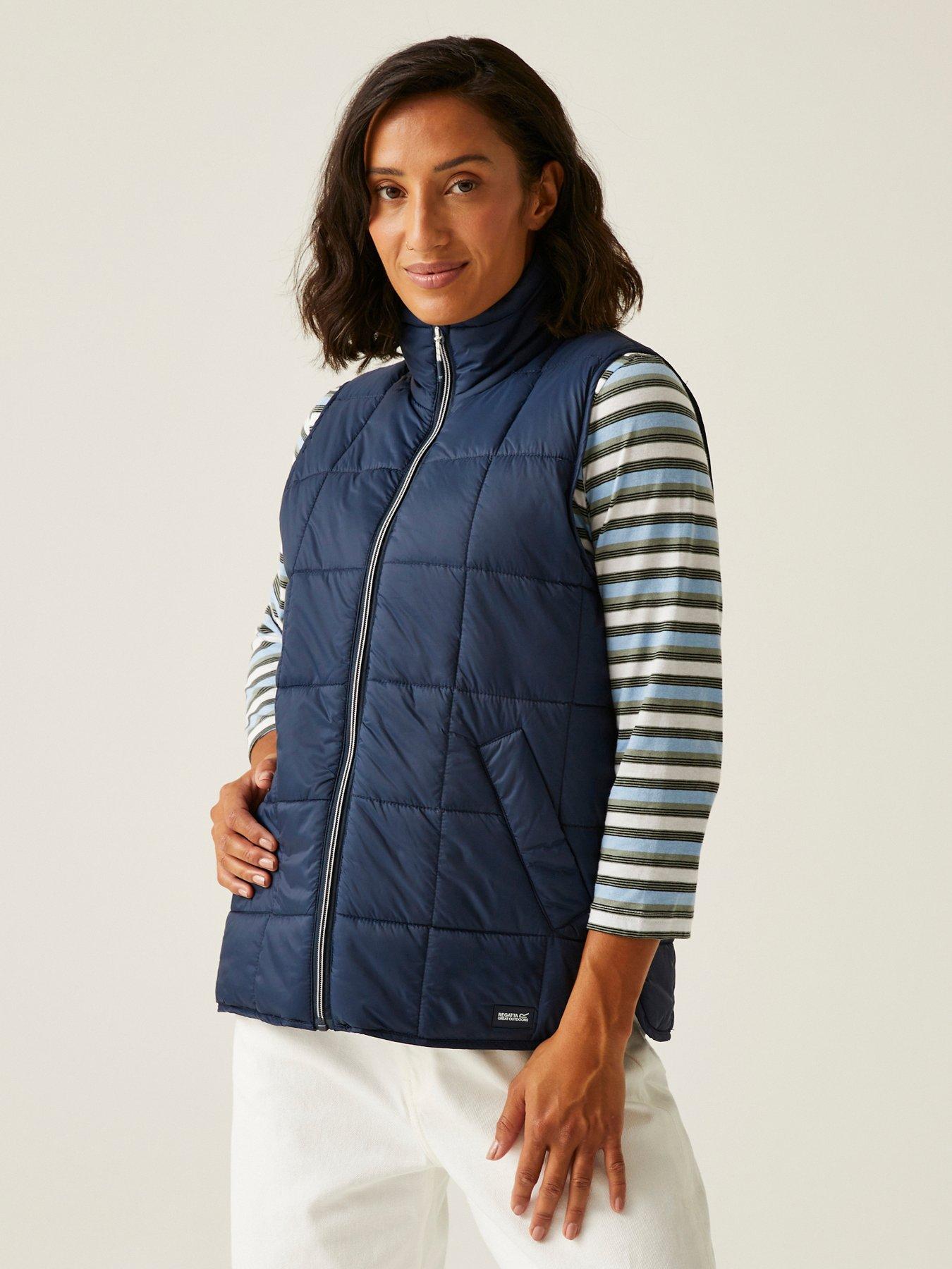 undefined Womens Courcelle Ii Baffled Gilet - Navy