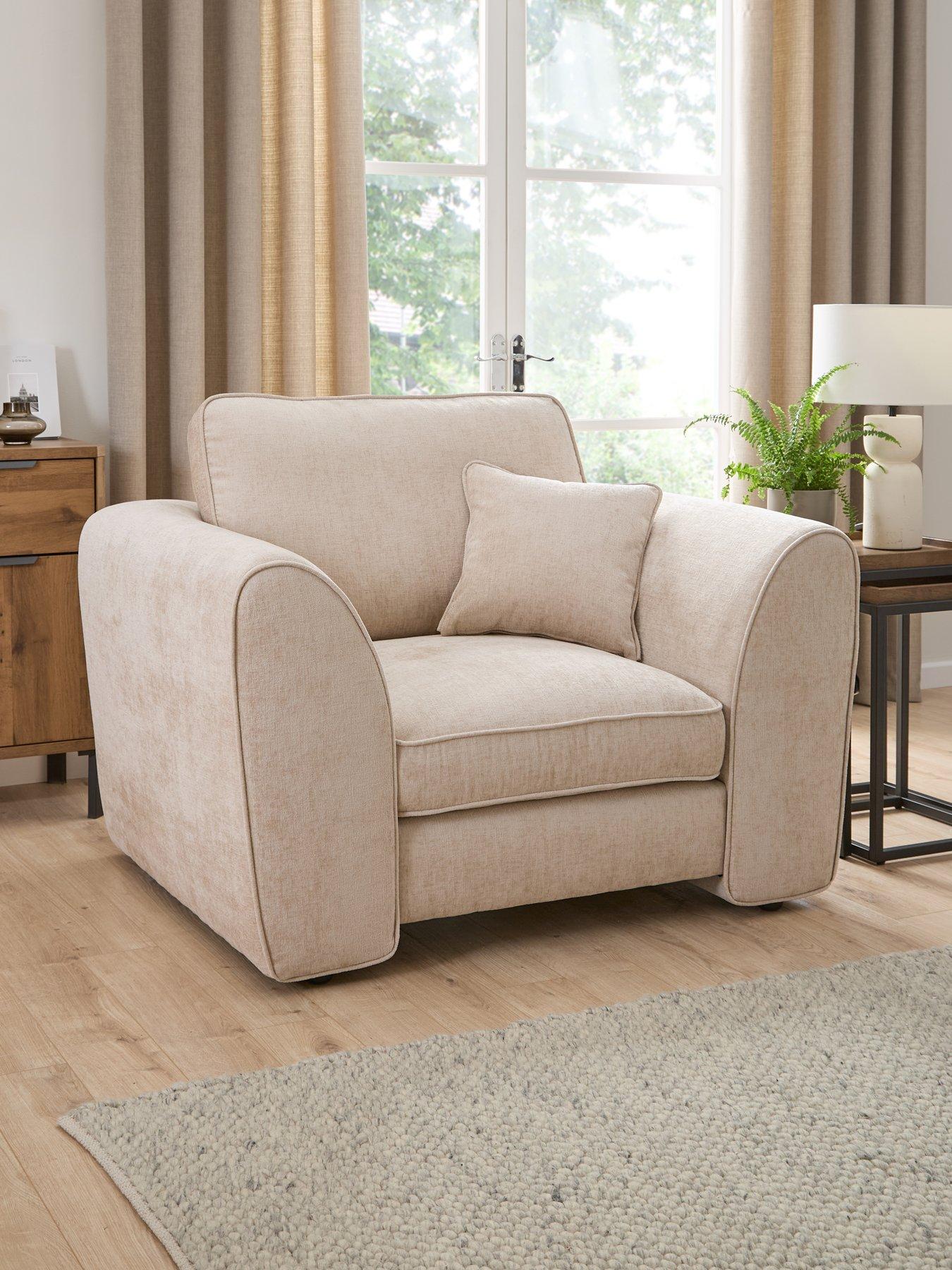 The Very Collection Sahara Standard Back Fabric Armchair - FSC® Certified