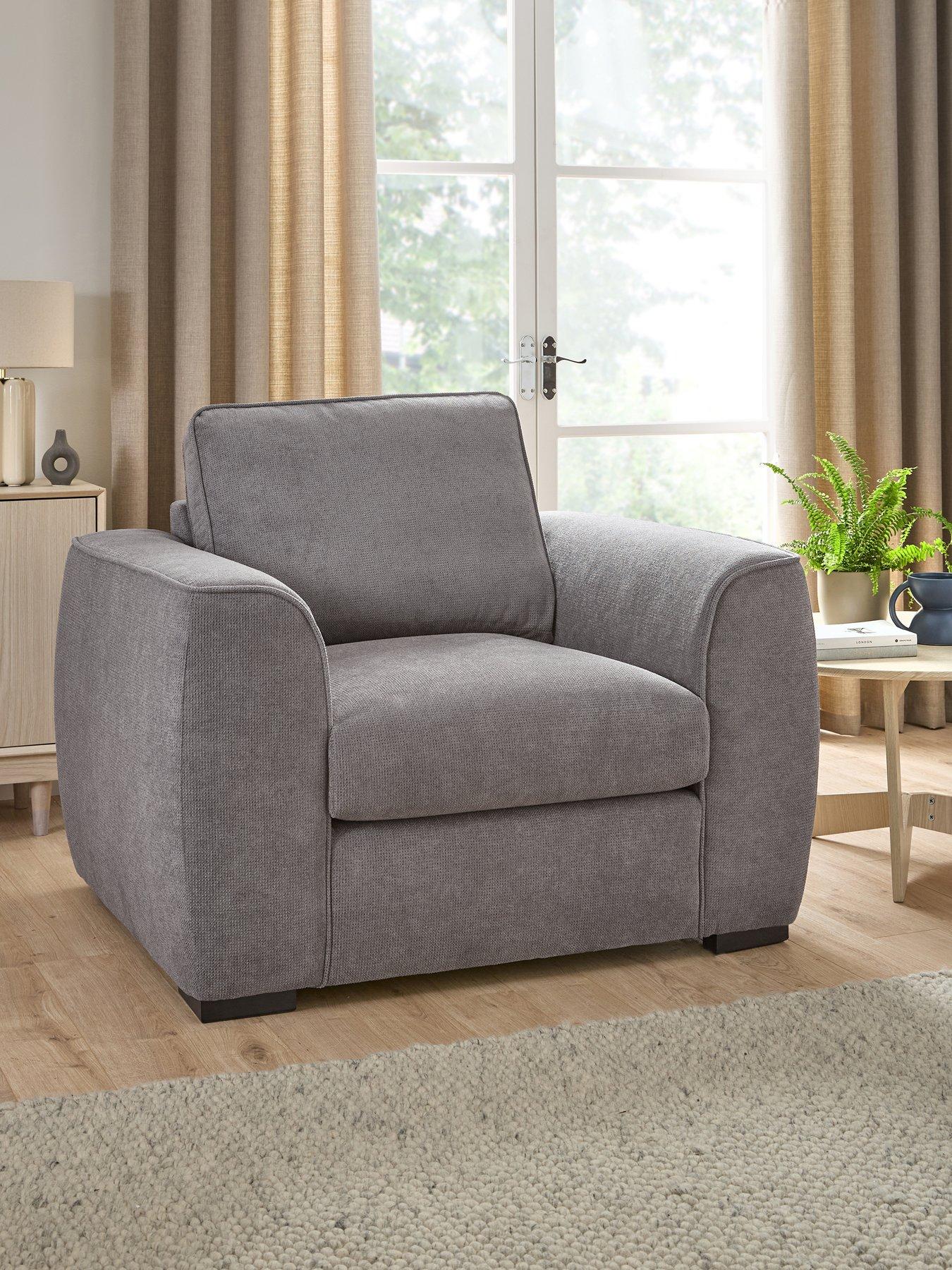 The Very Collection Seoul Standard Back Fabric Armchair  - FSC® Certified