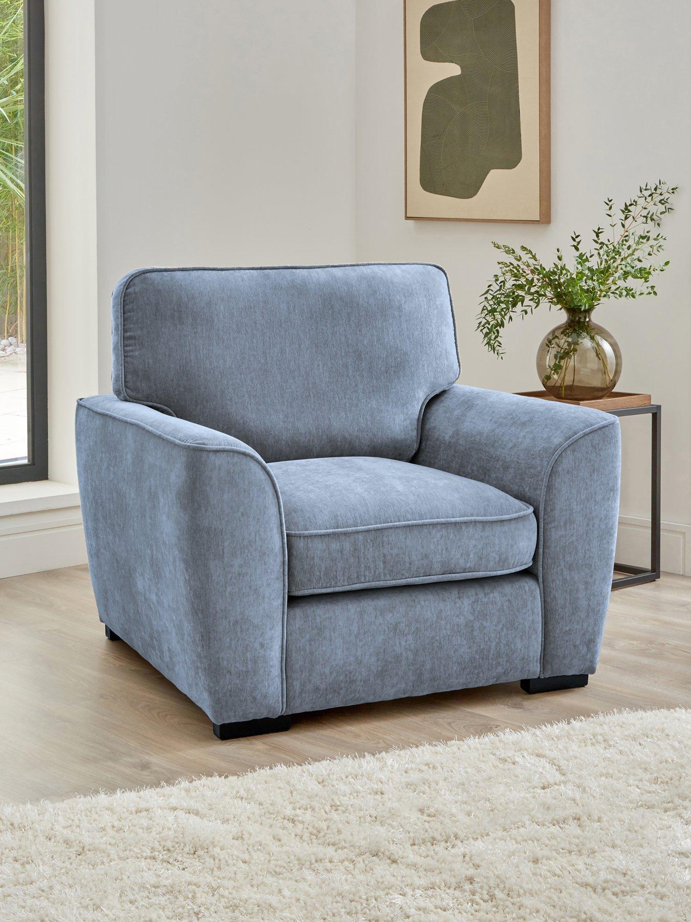 The Very Collection Harlow Standard Back Fabric Armchair - FSC® Certified