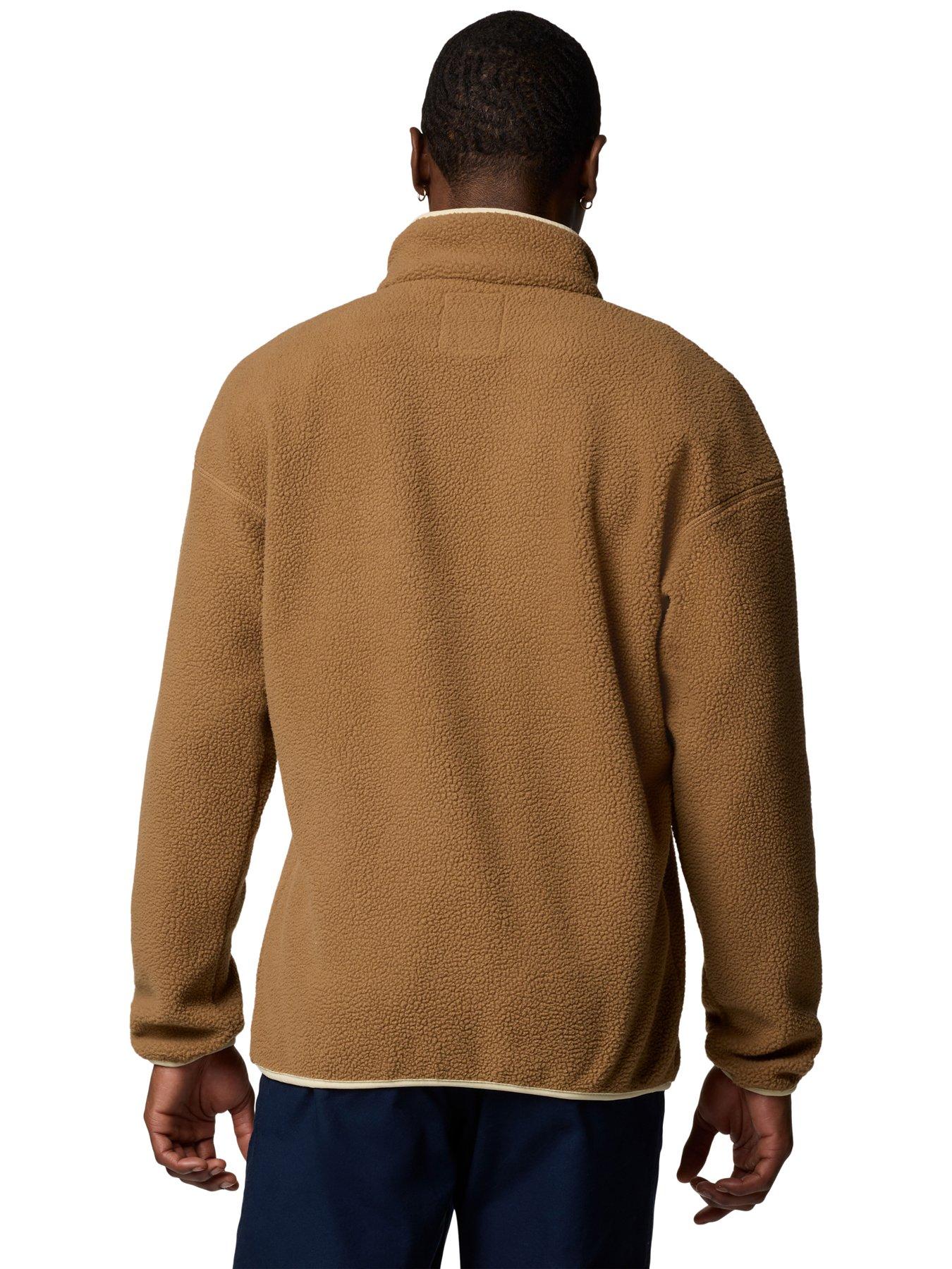  image of columbia-mens-helvetia-2-half-snap-fleece-brown