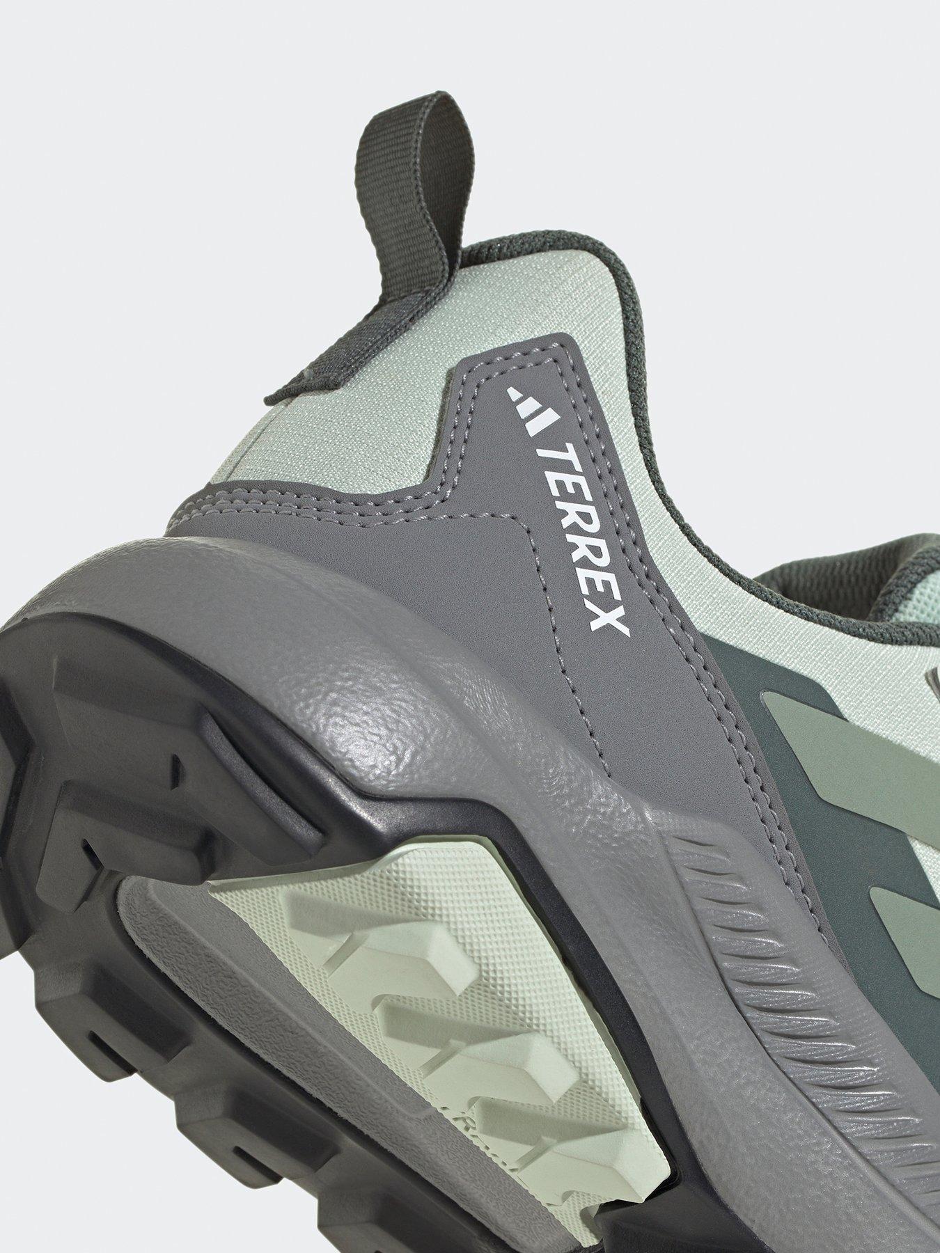  image of adidas-terrex-womens-anylander-rain-ready-waterproof-hiking-shoes-greenivy