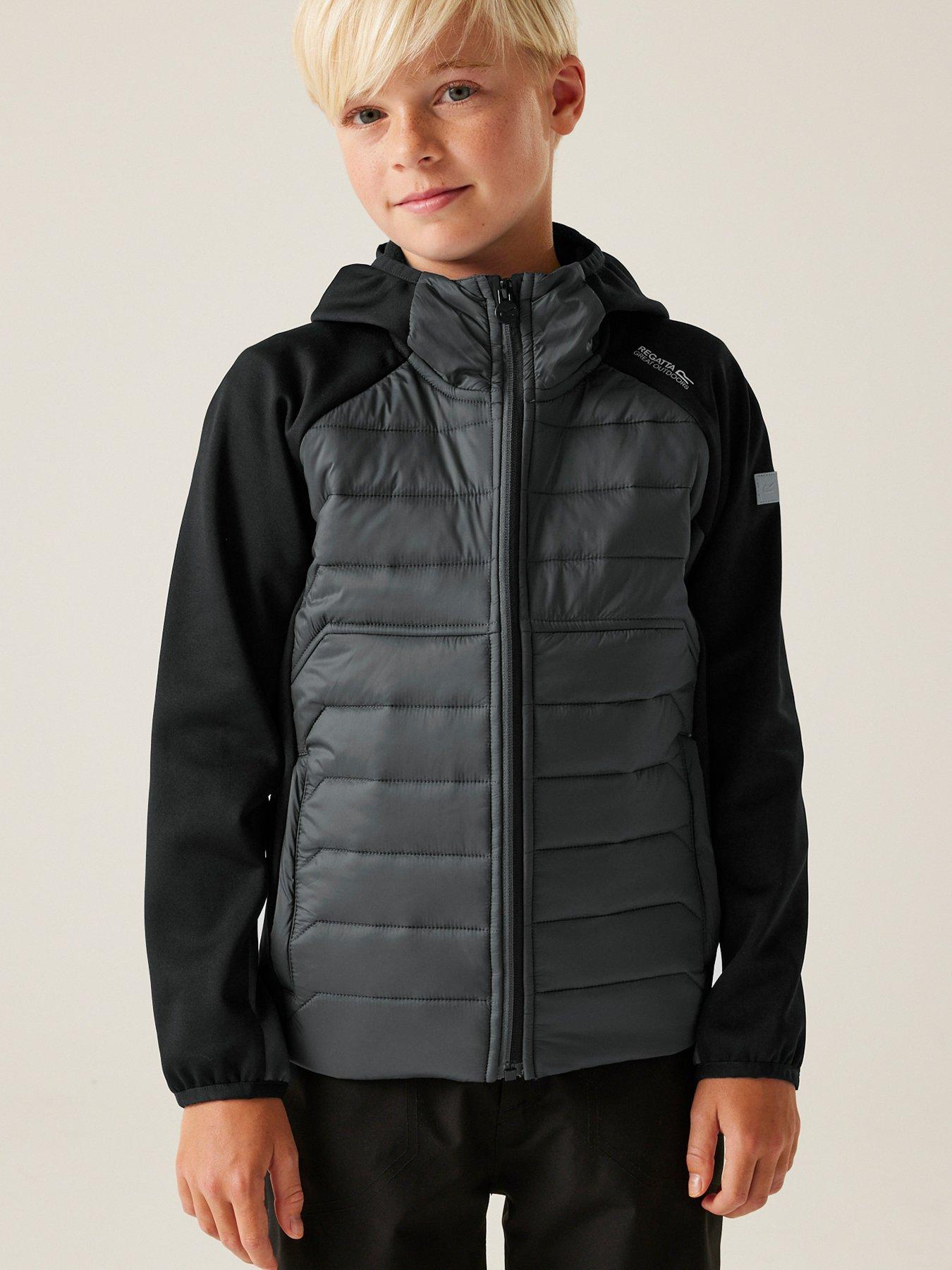 regatta-kielder-hybrid-ix-kids-baffle-jacket--grey