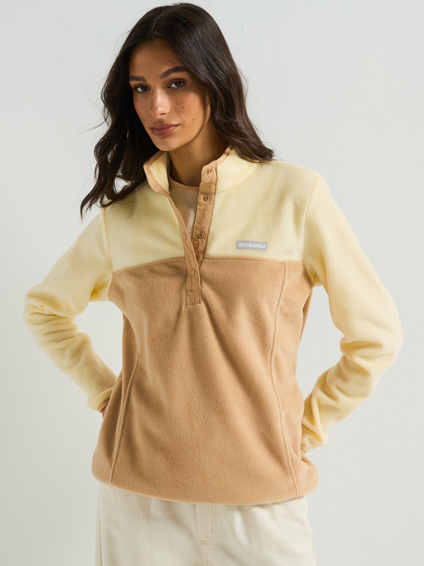 columbia-womens-benton-springs-12-snap-pull-over-2-fleece-tan