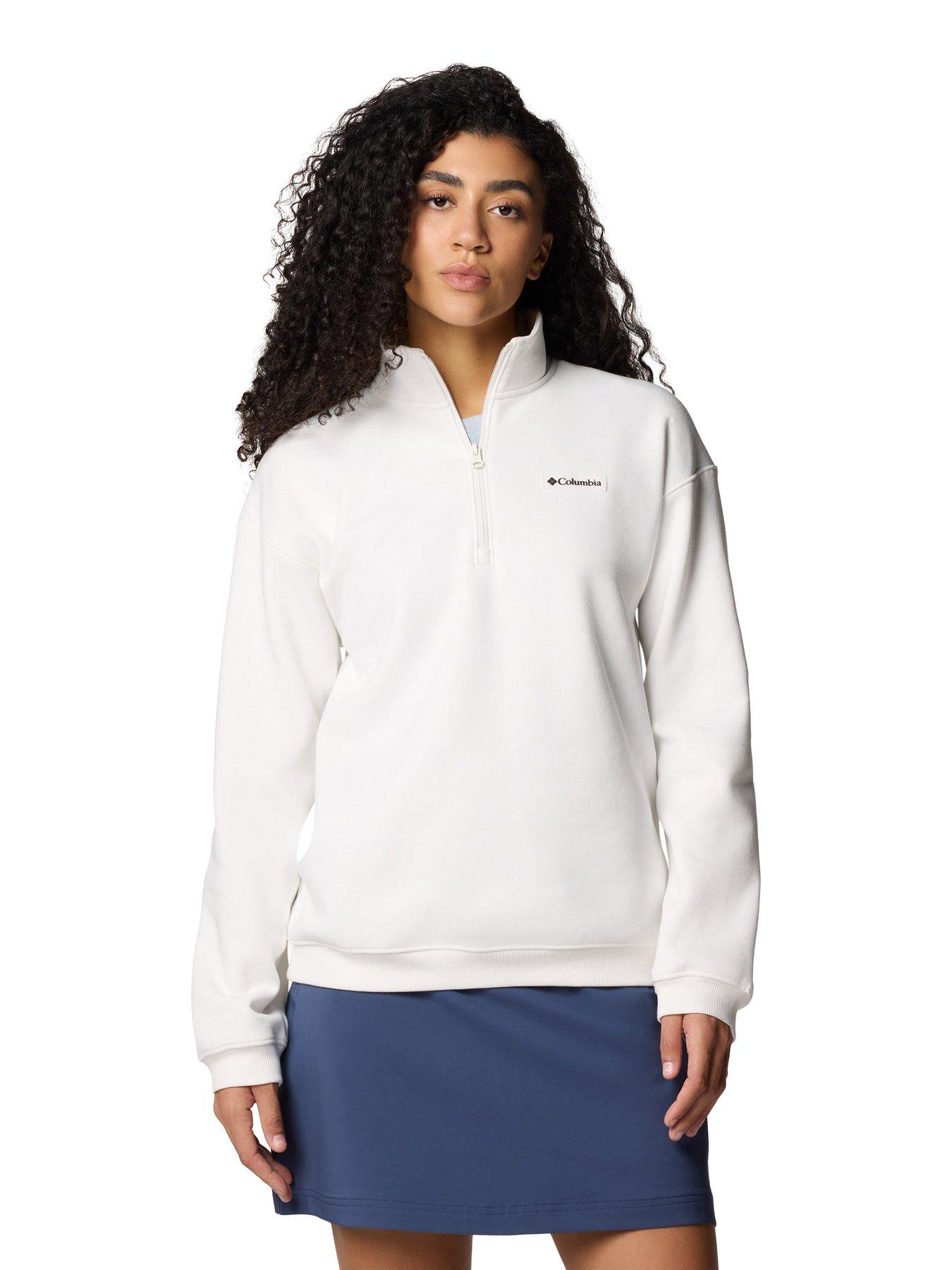 undefined Women's Meridian Creek Quarter Zip Sweat - Cream