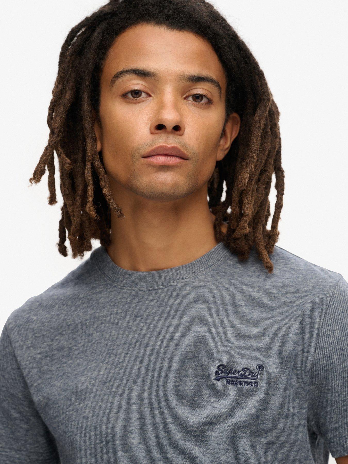Image 4 of 5 of Superdry Essential Logo T-Shirt - Grey