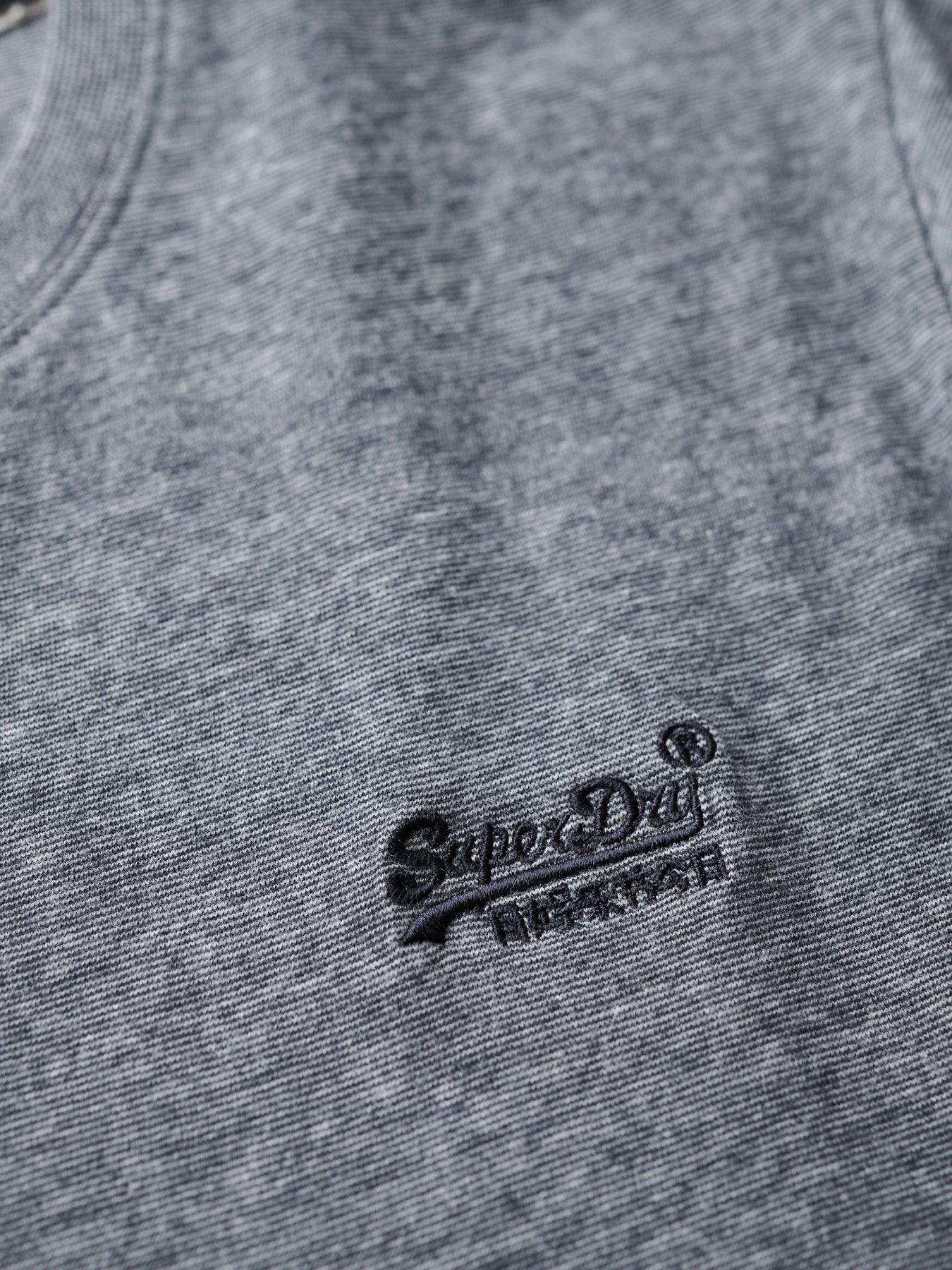 Image 5 of 5 of Superdry Essential Logo T-Shirt - Grey